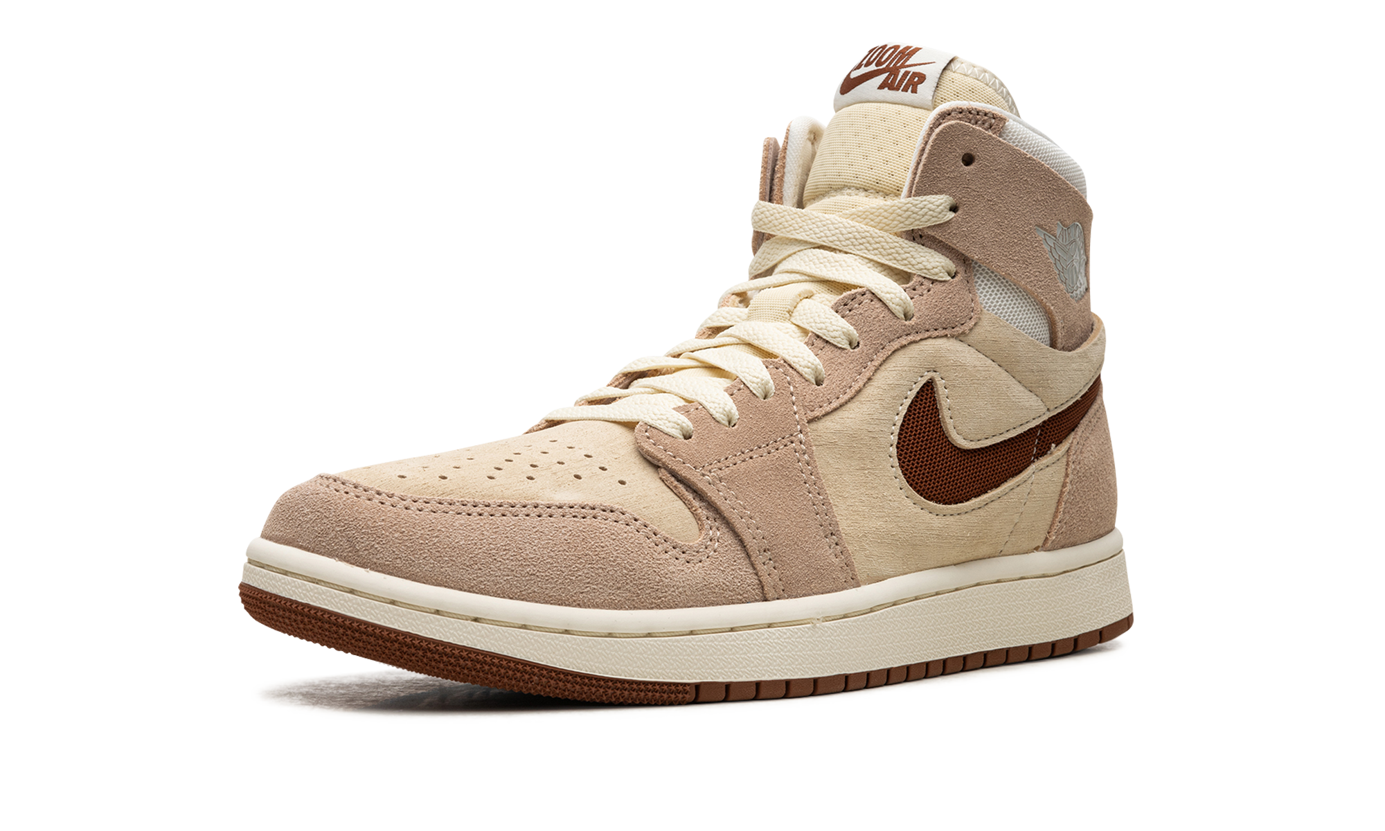 jordan 1 high zoom air cmft 2 legend coffee+DV1307-120+left diagnol single view