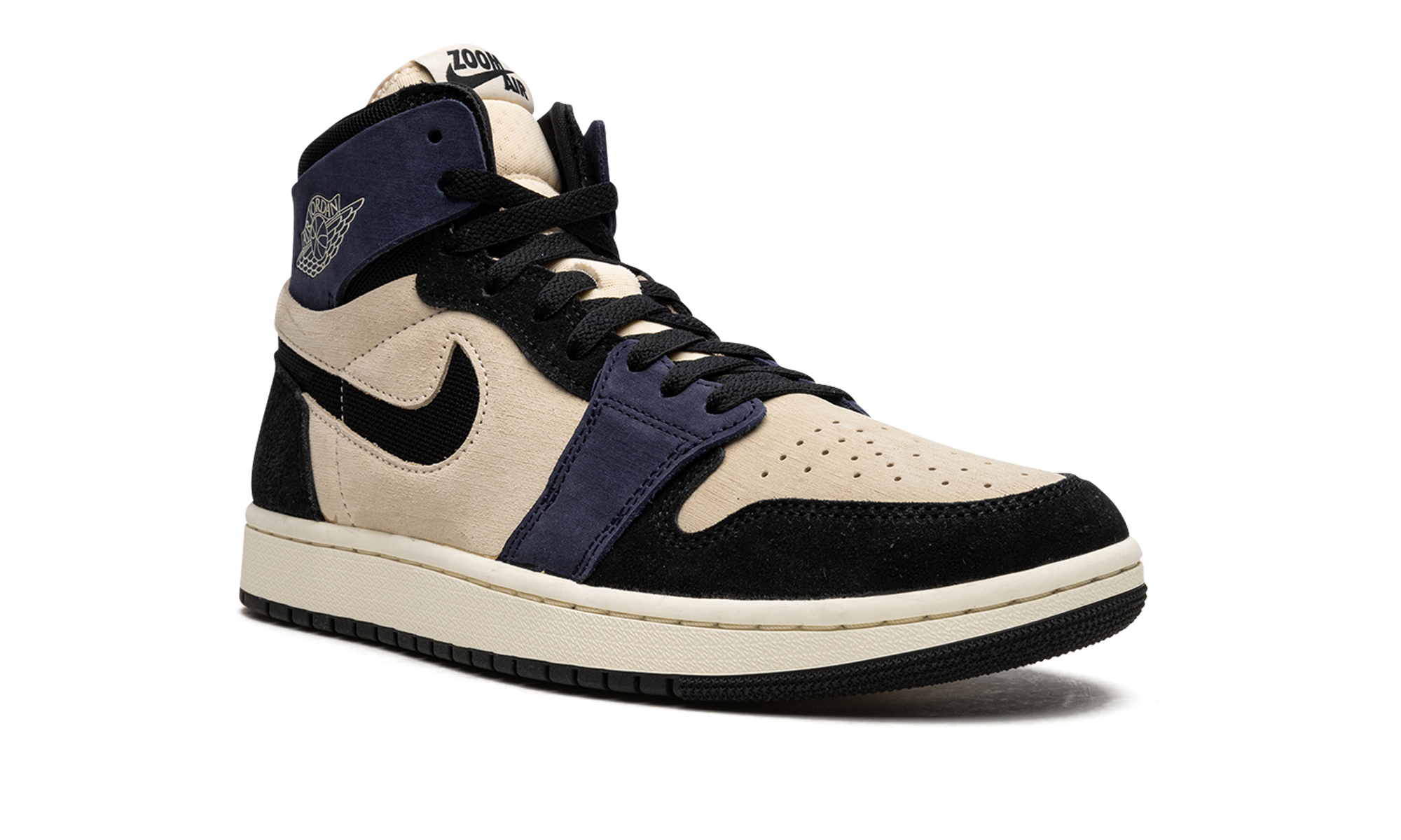 jordan 1 high zoom air cmft 2 muslin blackened blue+DV1305-104+diagnol right view