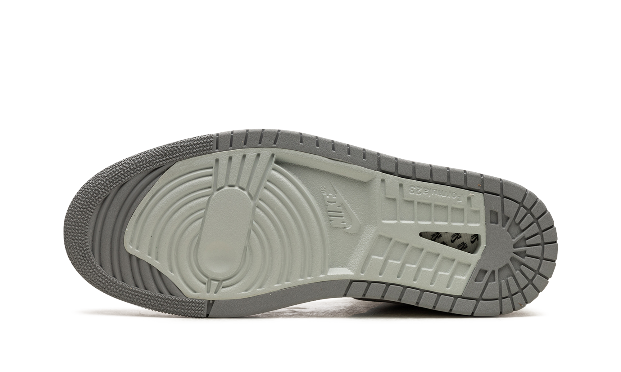 jordan 1 high zoom air cmft 2 particle grey+DV1307-101+bottom view