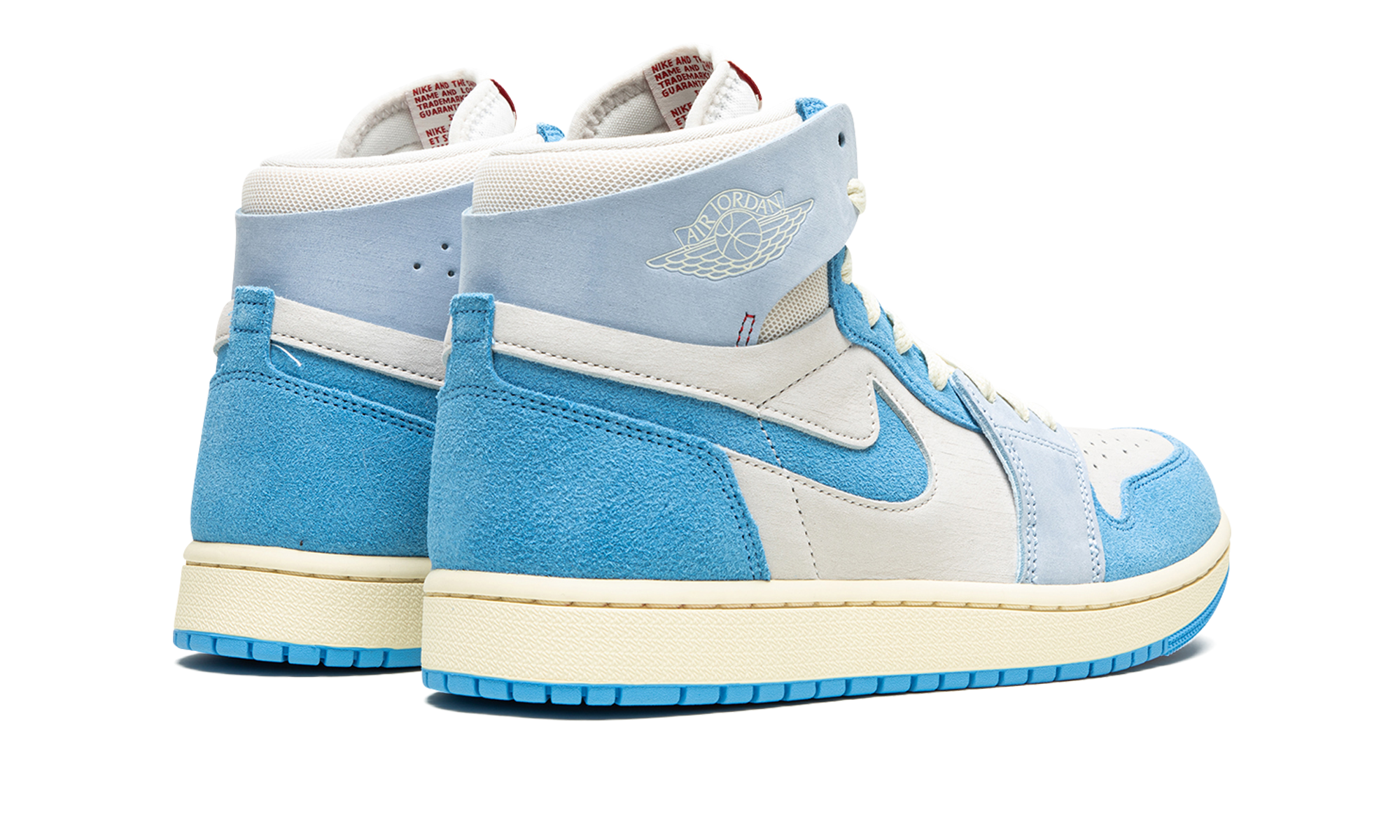 jordan 1 high zoom air cmft 2 phantom university blue women s+DV1305-004+diagnol right behind view