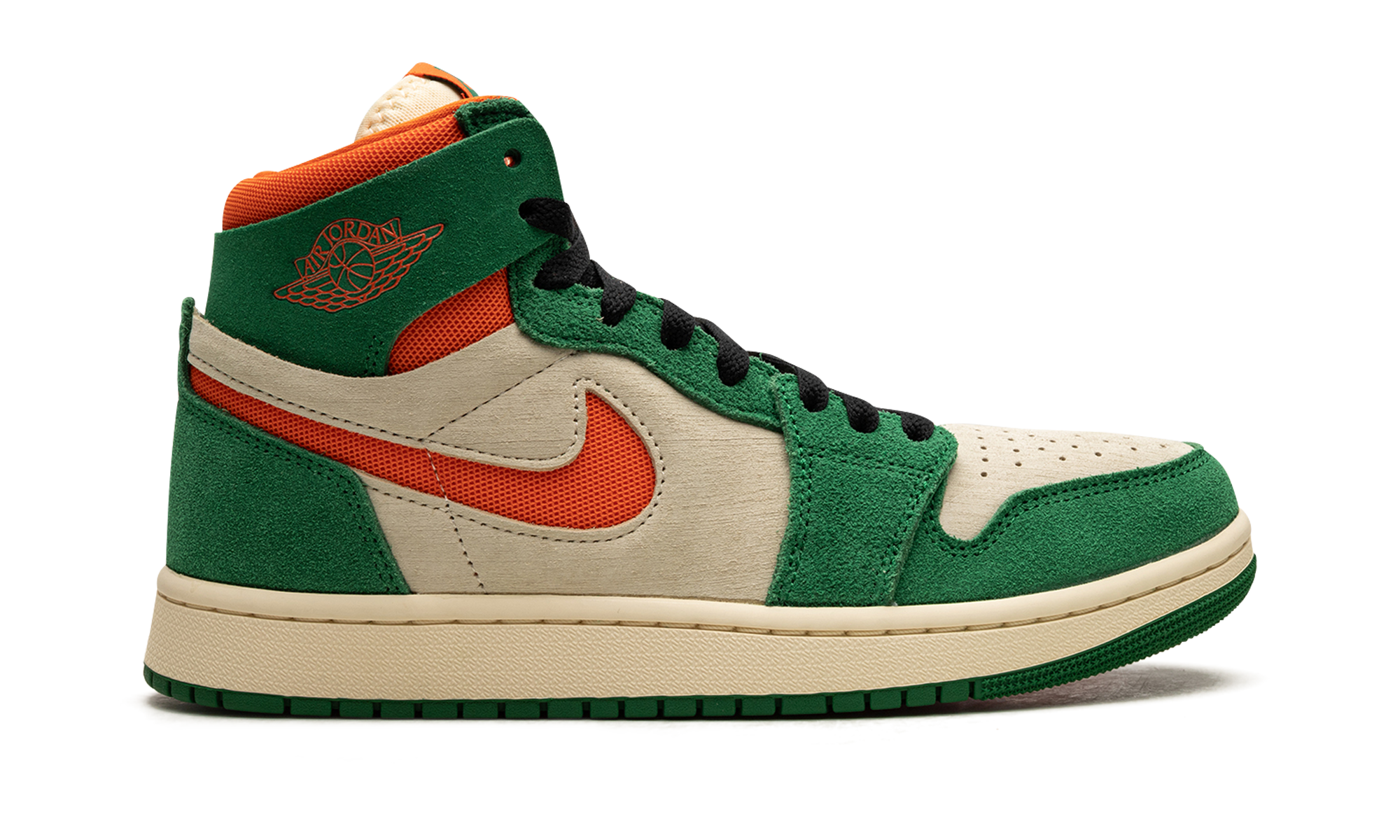 jordan 1 high zoom air cmft 2 pine green orange blaze women s+DV1305-308+right view