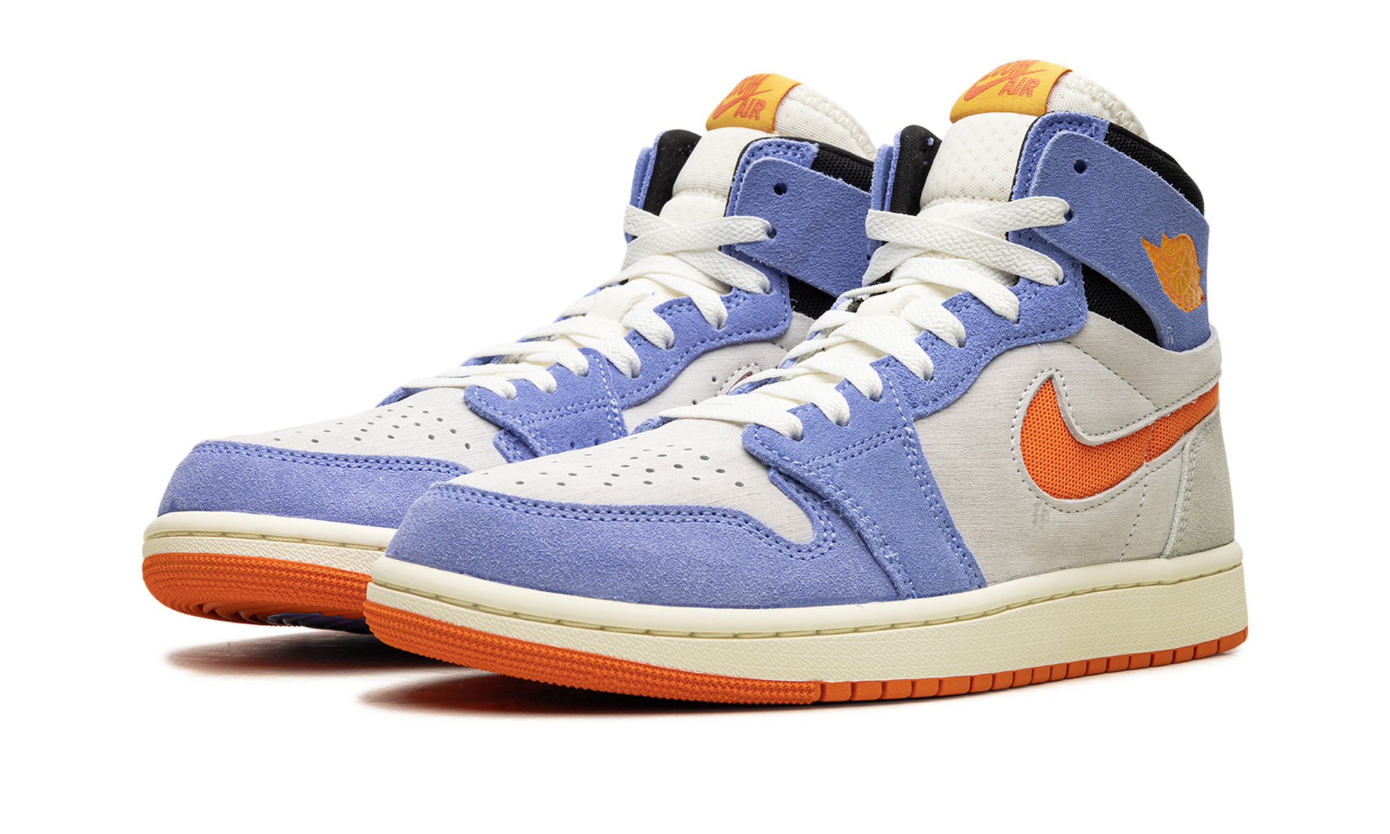 jordan 1 high zoom air cmft 2 royal pulse alpha orange+DV1307-184+diagnol left view