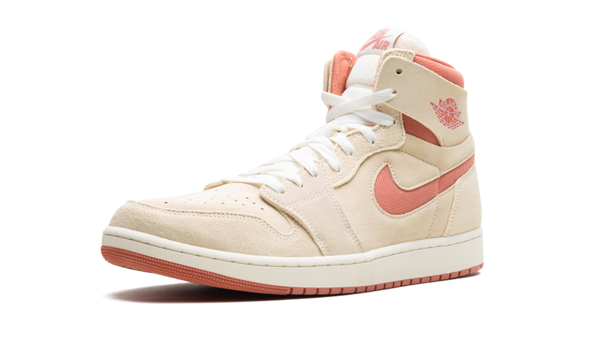 jordan 1 high zoom air cmft 2 terra burnt sunrise+DV1307-102+left diagnol single view