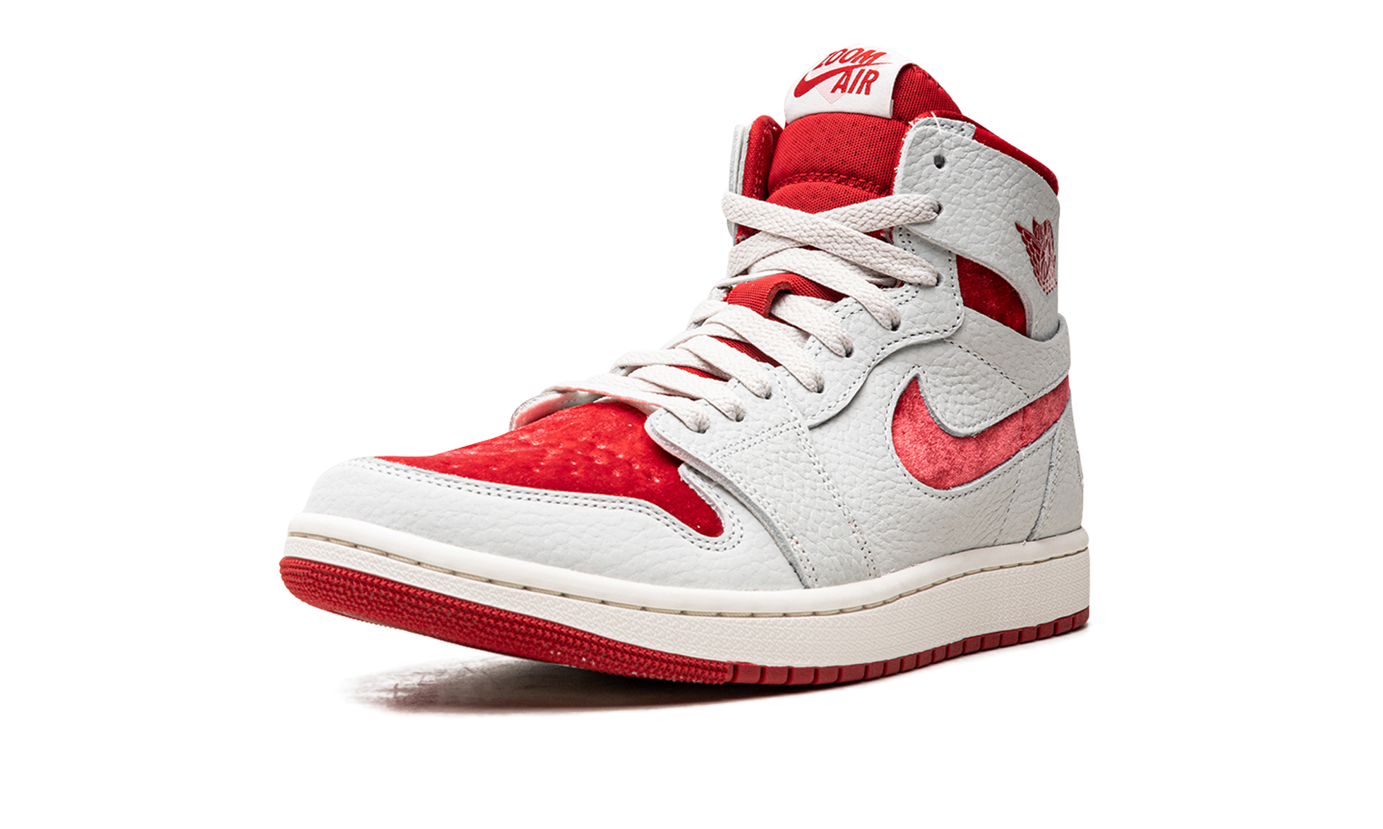 jordan 1 high zoom air cmft 2 valentine s day 2023 women s+DV1304-106+left diagnol single view