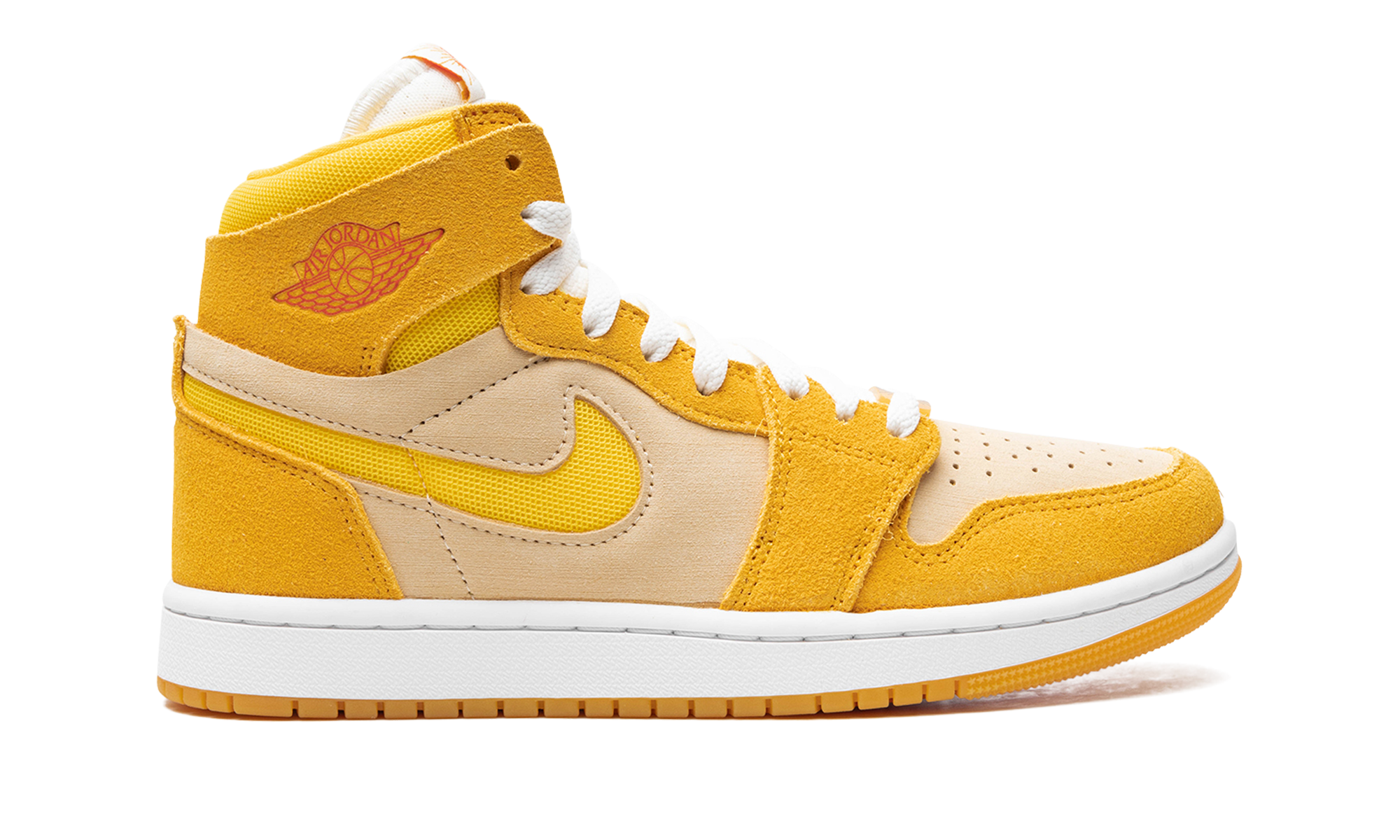 jordan 1 high zoom air cmft 2 yellow ochre women s+FJ5743-700+right view