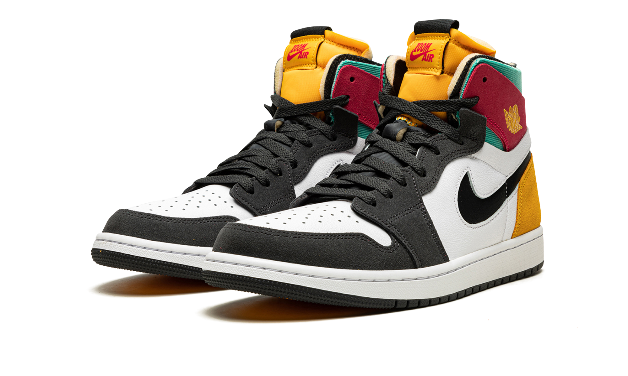 jordan 1 high zoom air cmft anthracite+CT0978-016+diagnol left view