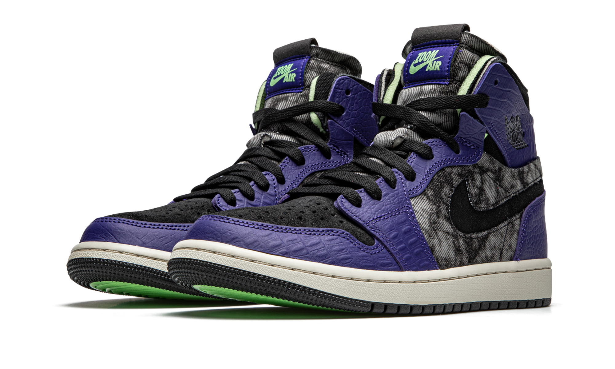 jordan 1 high zoom air cmft bayou boys+DC2133-500+diagnol left view