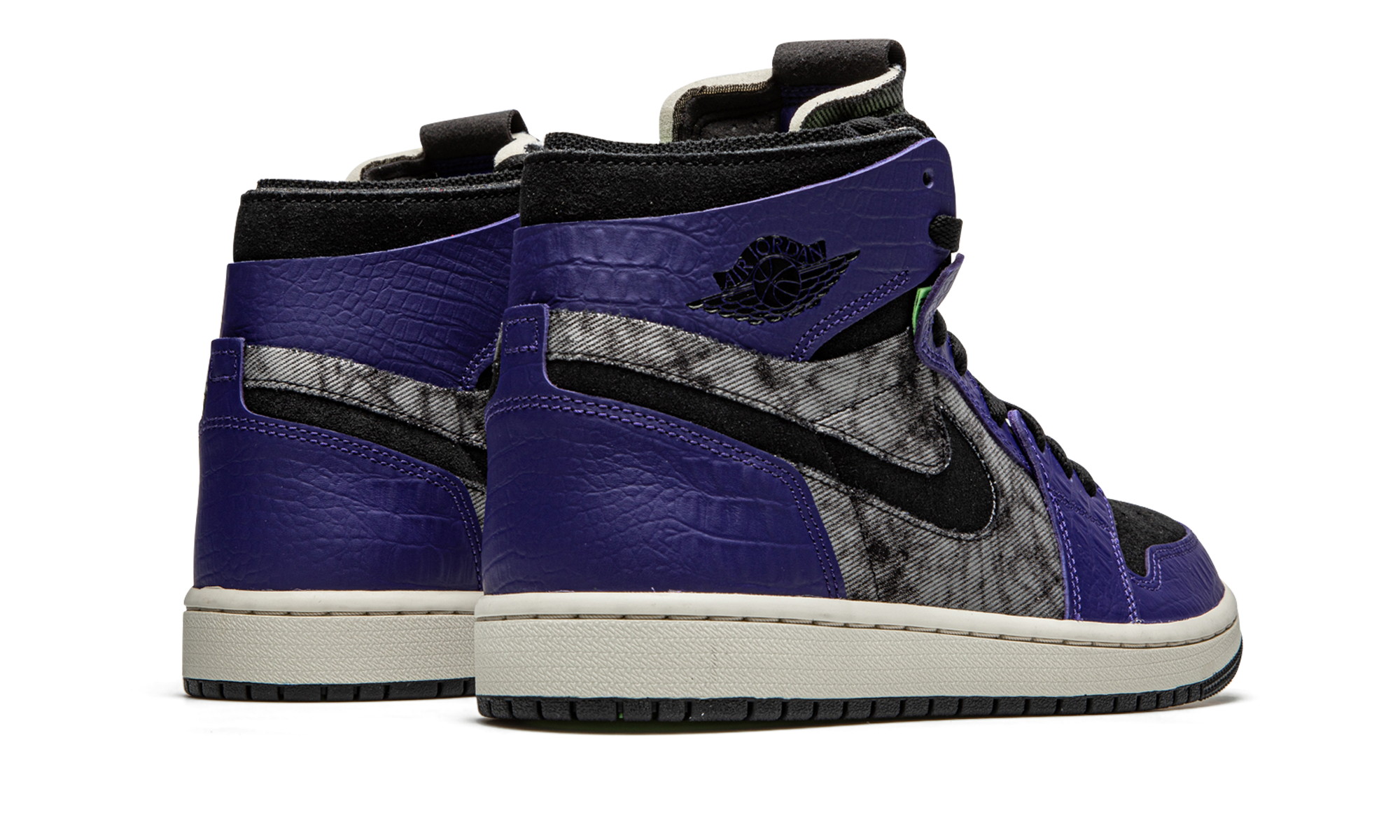 jordan 1 high zoom air cmft bayou boys+DC2133-500+diagnol right behind view
