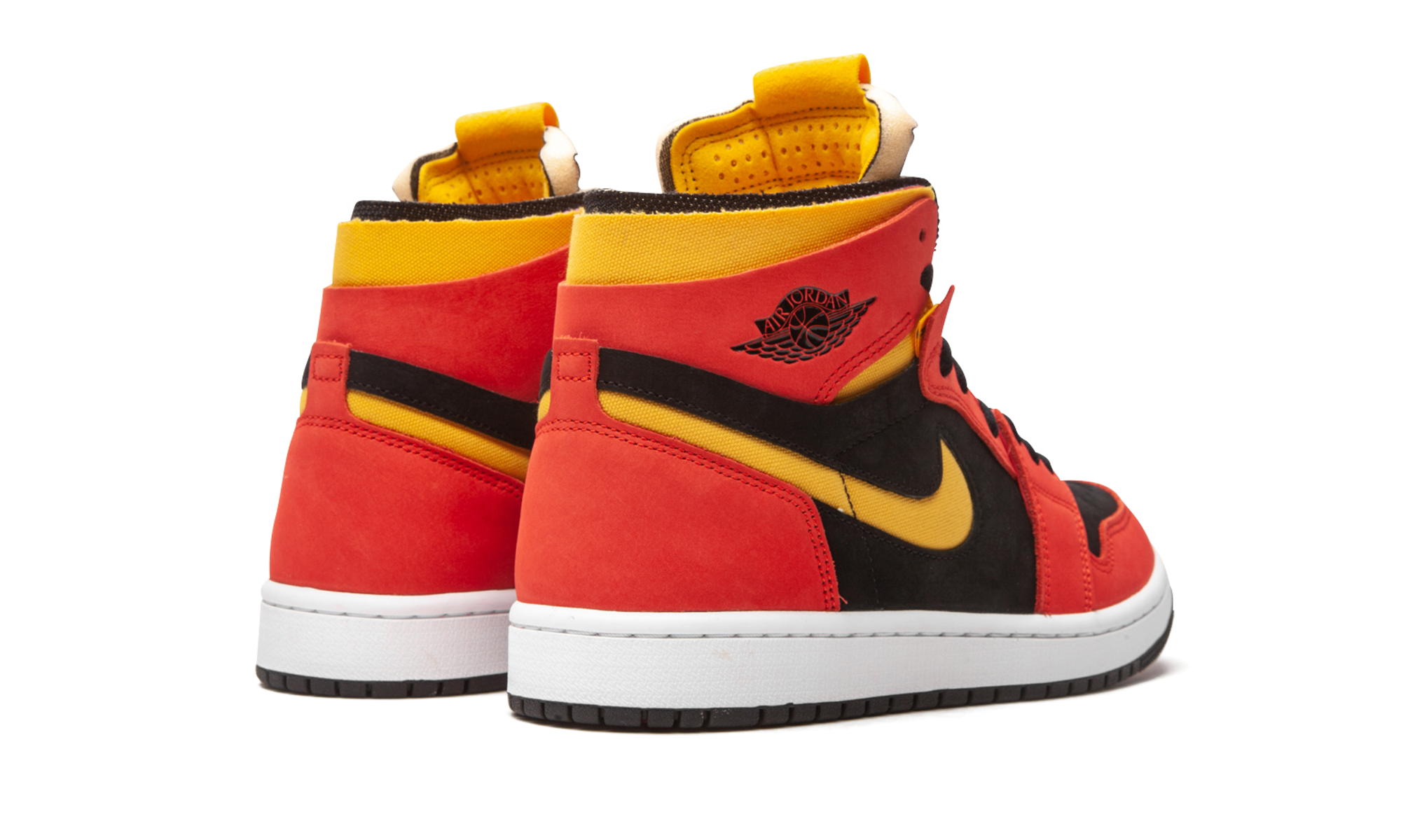 jordan 1 high zoom air cmft black chile red+CT0978-006+diagnol right behind view