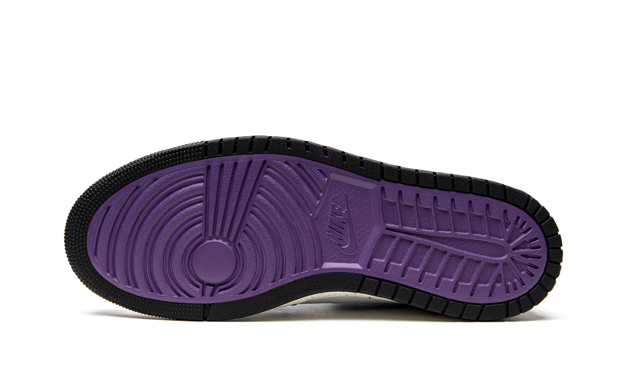 jordan 1 high zoom air cmft crater purple+CT0978-501+bottom view