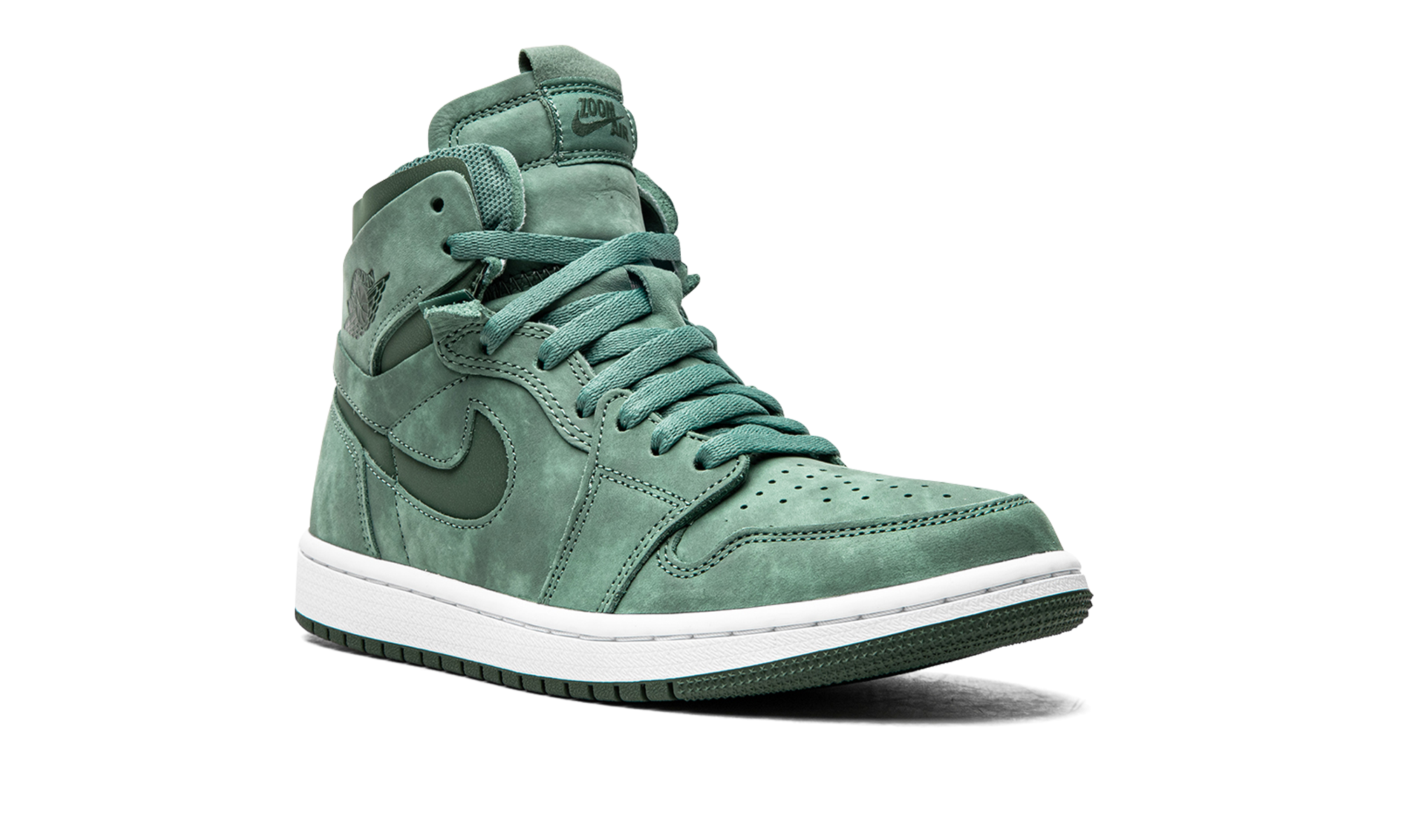 jordan 1 high zoom air cmft emerald green women s+CT0979-301+diagnol right view