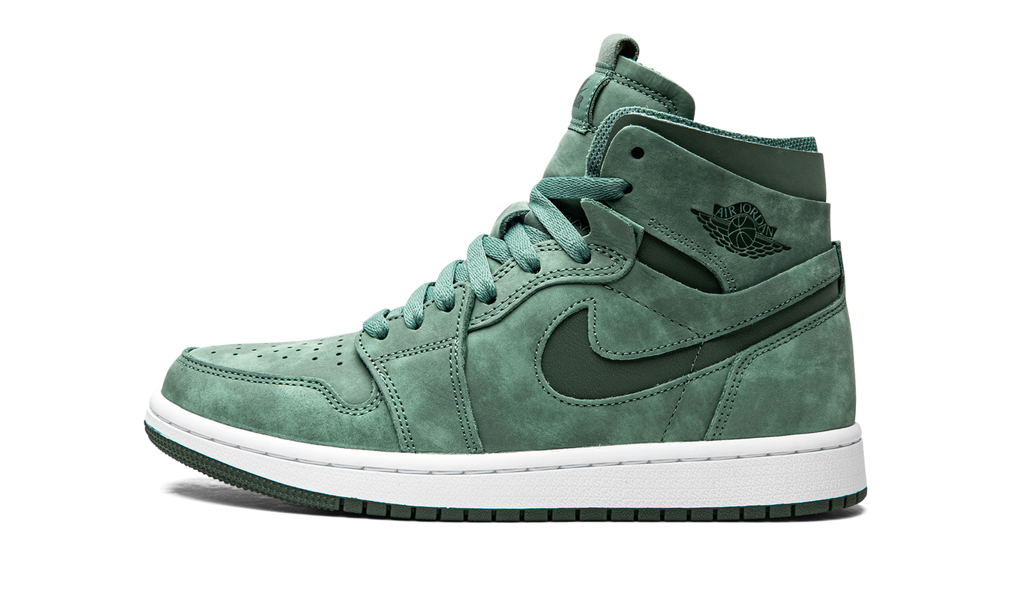 jordan 1 high zoom air cmft emerald green women s+CT0979-301+diagnol right view 1