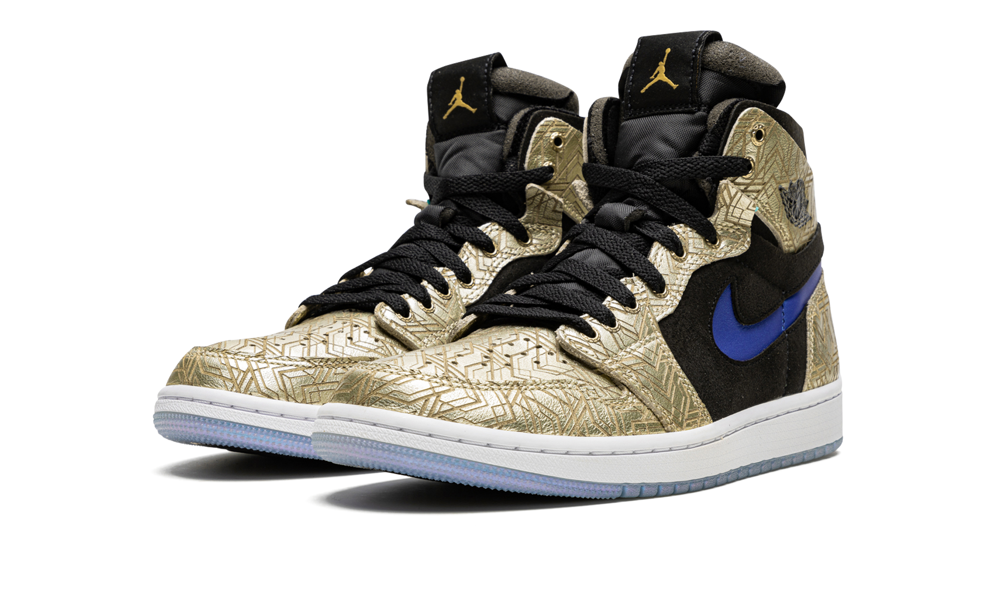 jordan 1 high zoom air cmft gold laser+DQ0659-700+diagnol left view