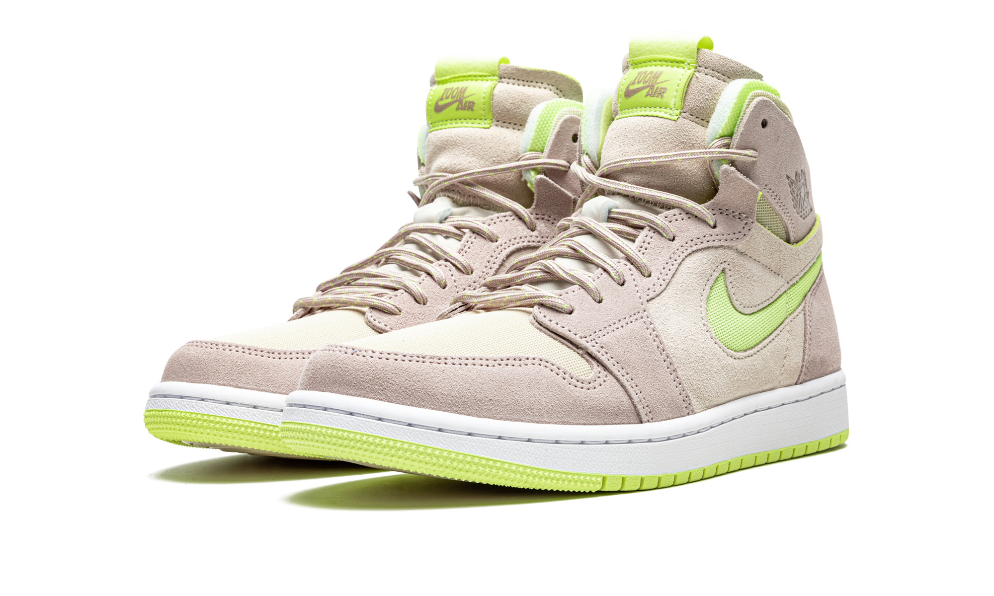 jordan 1 high zoom air cmft lemon twist women s+CT0979-200+diagnol left view