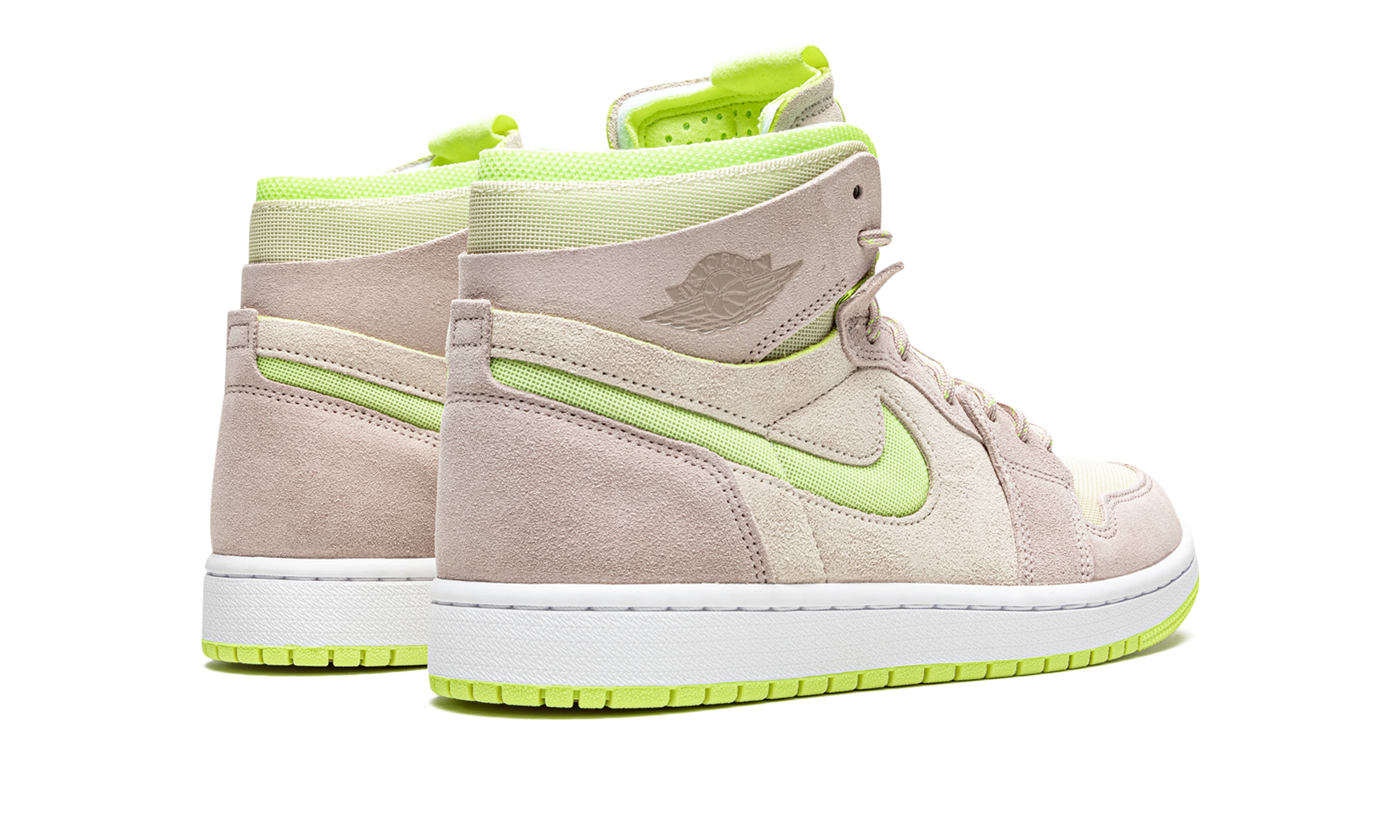 jordan 1 high zoom air cmft lemon twist women s+CT0979-200+diagnol right behind view