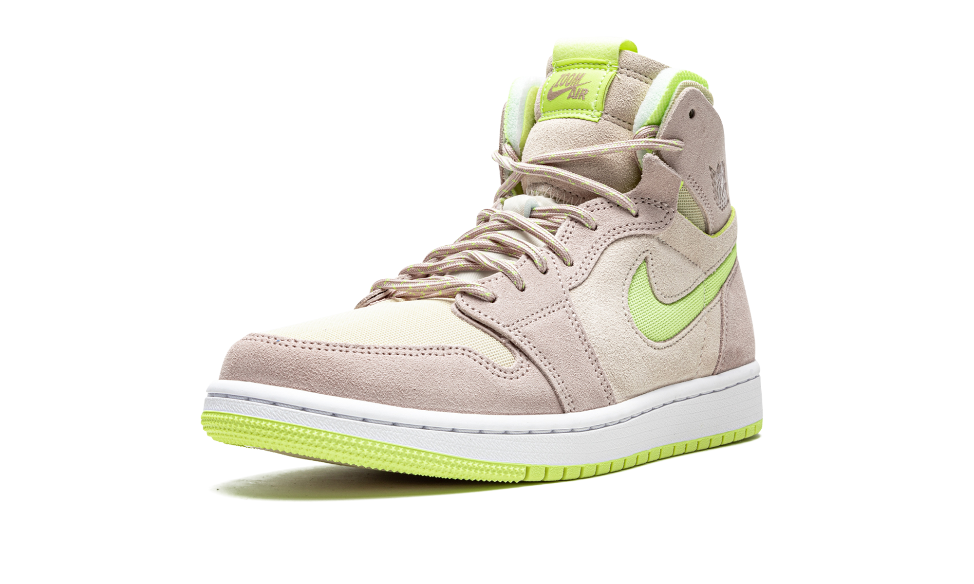 jordan 1 high zoom air cmft lemon twist women s+CT0979-200+left diagnol single view