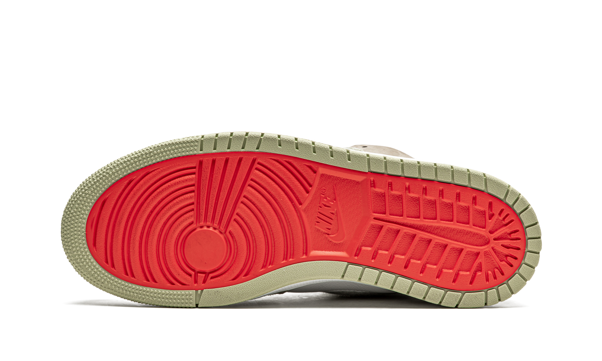 jordan 1 high zoom air cmft olive aura women s+CT0979-102+bottom view