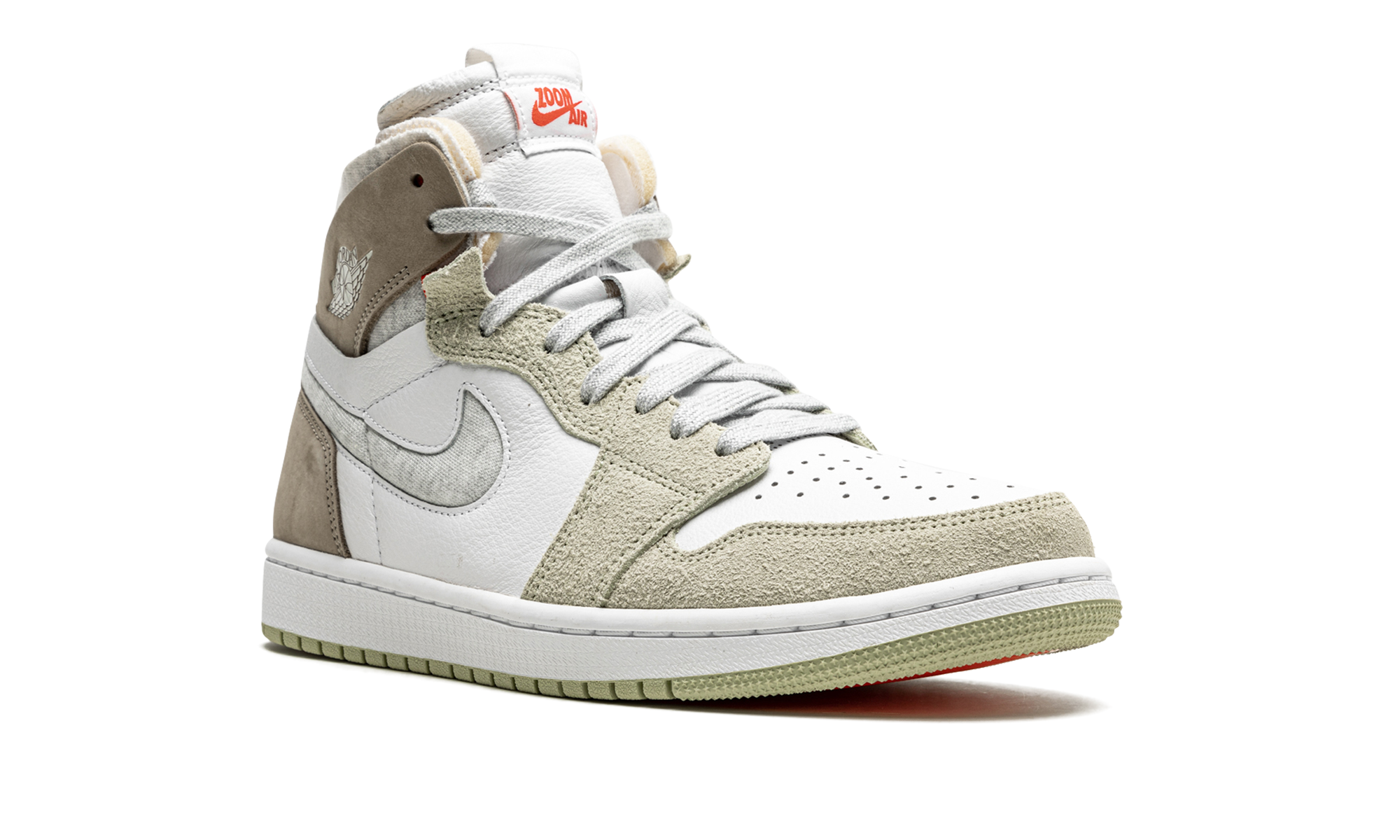 jordan 1 high zoom air cmft olive aura women s+CT0979-102+diagnol right view