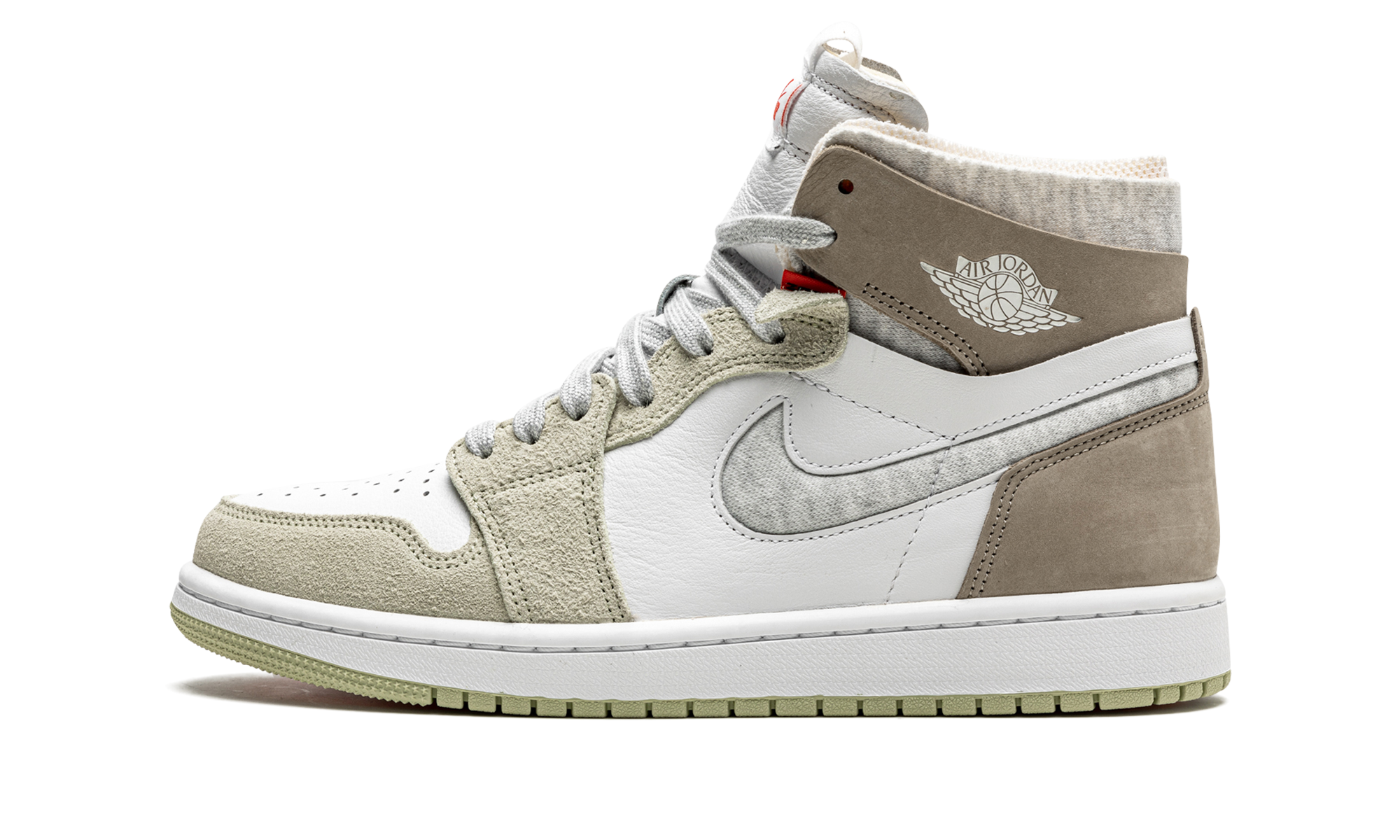 jordan 1 high zoom air cmft olive aura women s+CT0979-102+diagnol right view 1