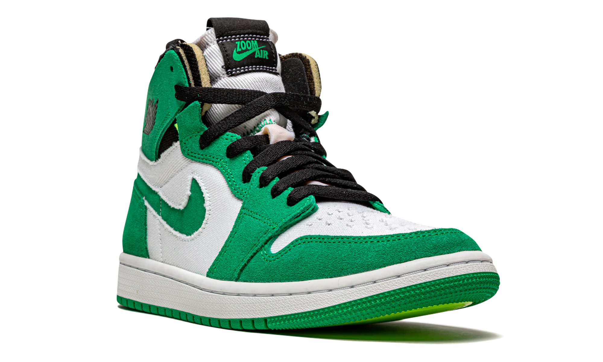 jordan 1 high zoom air cmft stadium green+CT0978-300+diagnol right view