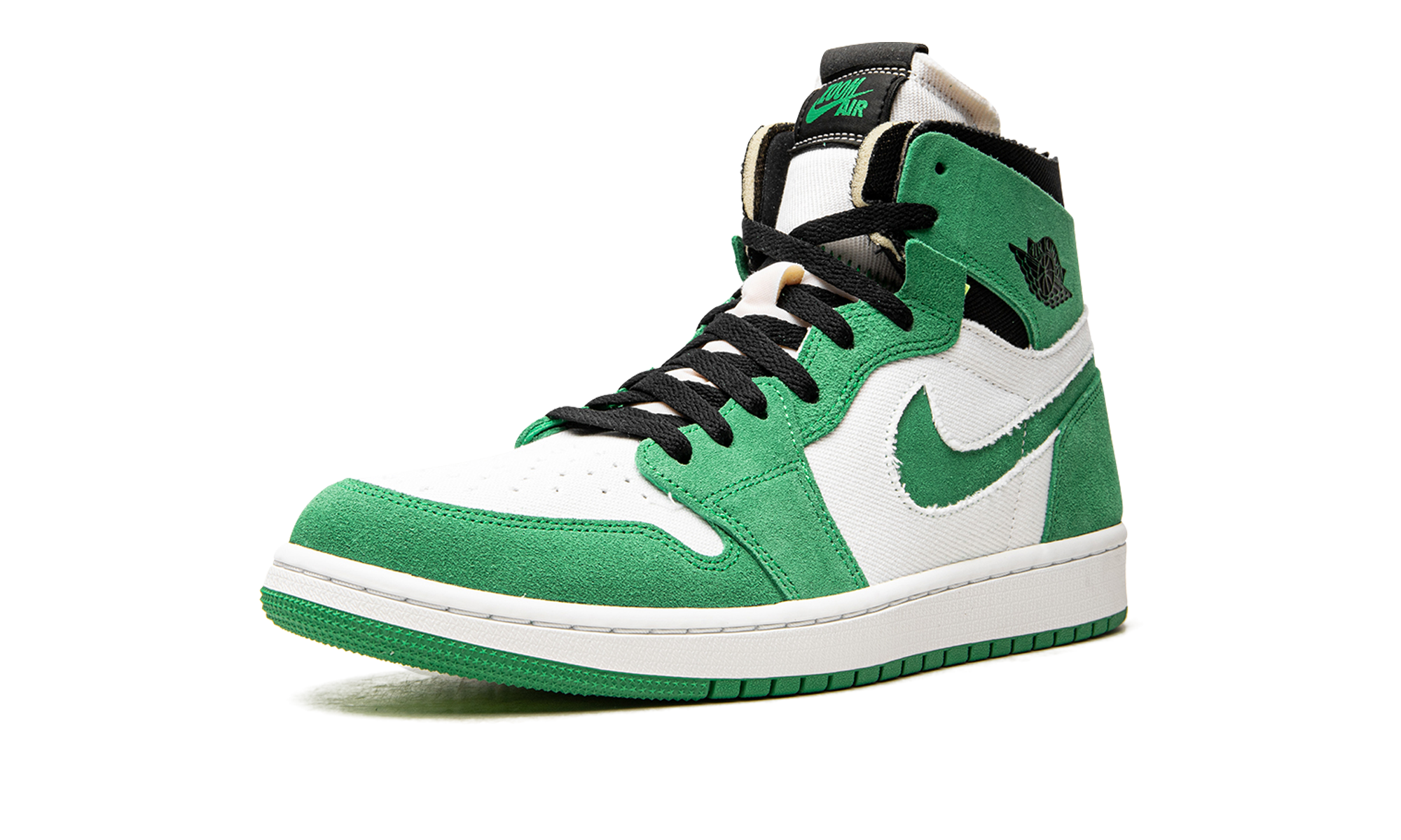 jordan 1 high zoom air cmft stadium green women s+CT0979-300+left diagnol single view