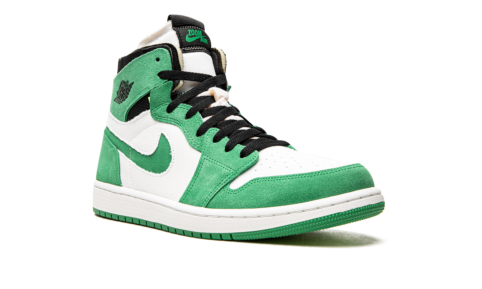 jordan 1 high zoom air cmft stadium green women s+CT0979-300+diagnol right view