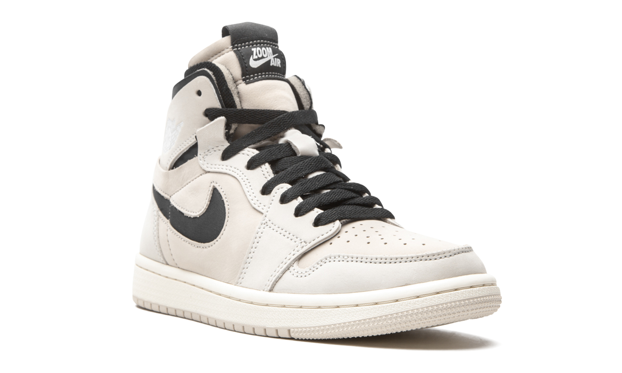 jordan 1 high zoom air cmft summit white black women s+CT0979-100+diagnol right view