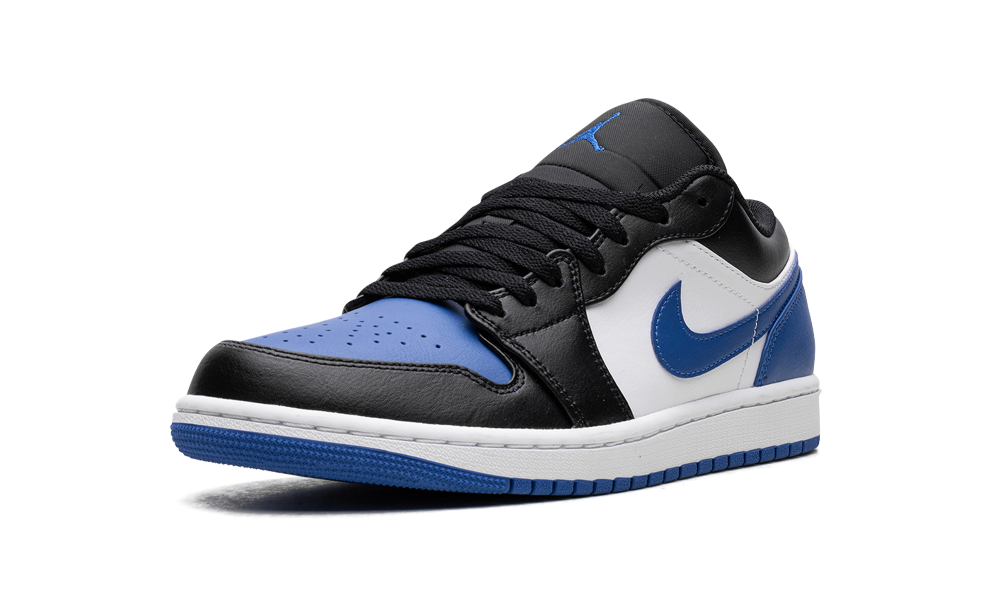 jordan 1 low alternate royal toe+553558-140+left diagnol single view