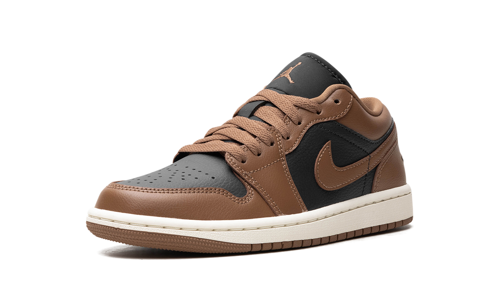 jordan 1 low archaeo brown women s+DC0774-021+left diagnol single view