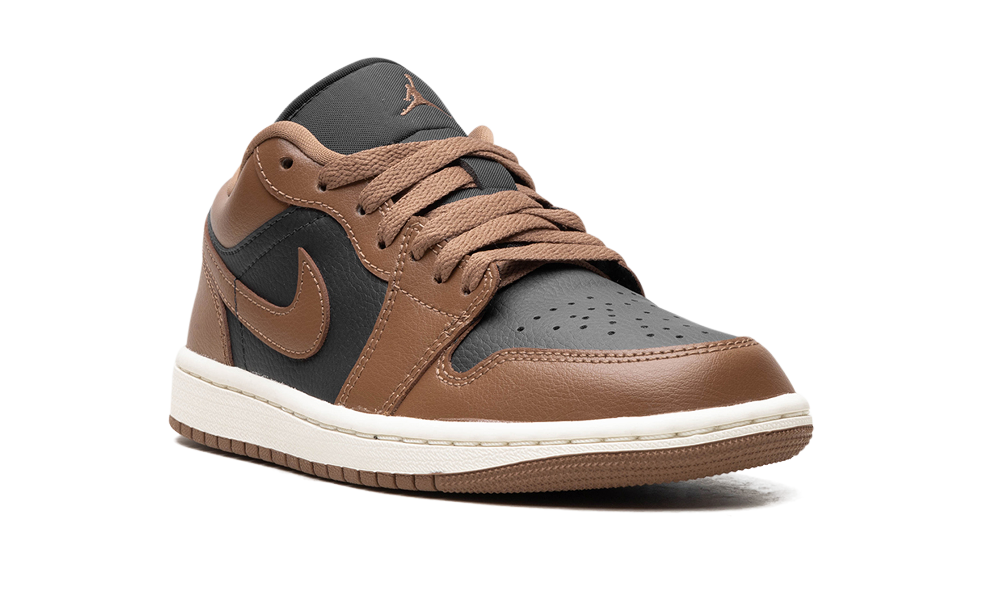 jordan 1 low archaeo brown women s+DC0774-021+diagnol right view