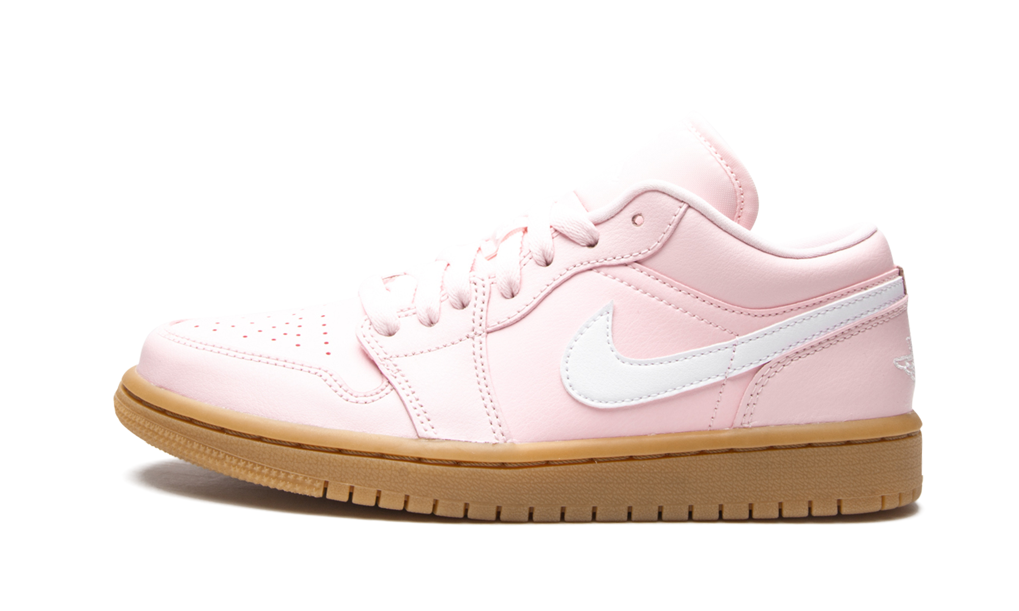 jordan 1 low arctic pink gum women s+DC0774-601+diagnol right view 1