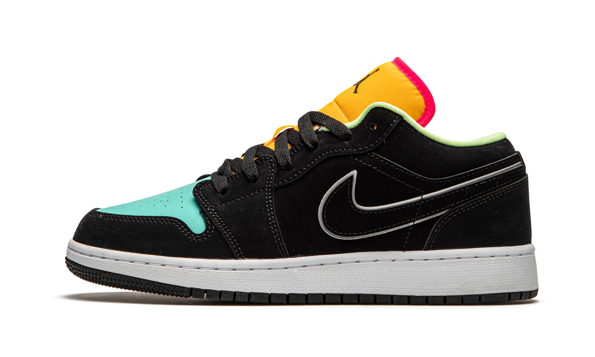 jordan 1 low aurora green gs+CV9844-013+diagnol right view 1