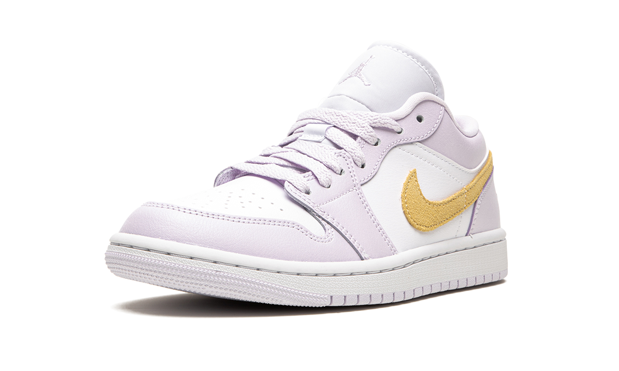 jordan 1 low barely grape women s+DC0774-501+left diagnol single view