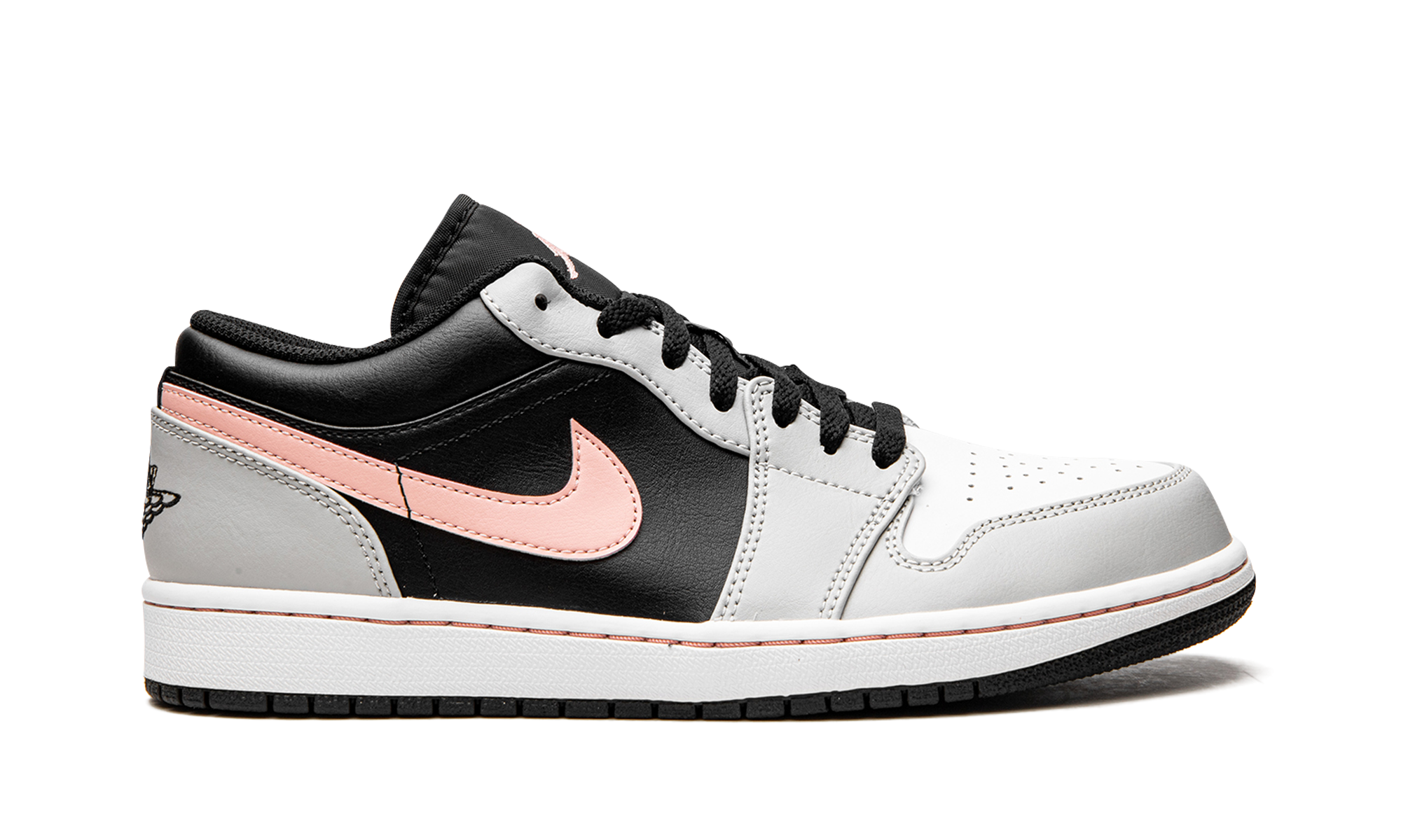 jordan 1 low black grey pink+553558-062+right view