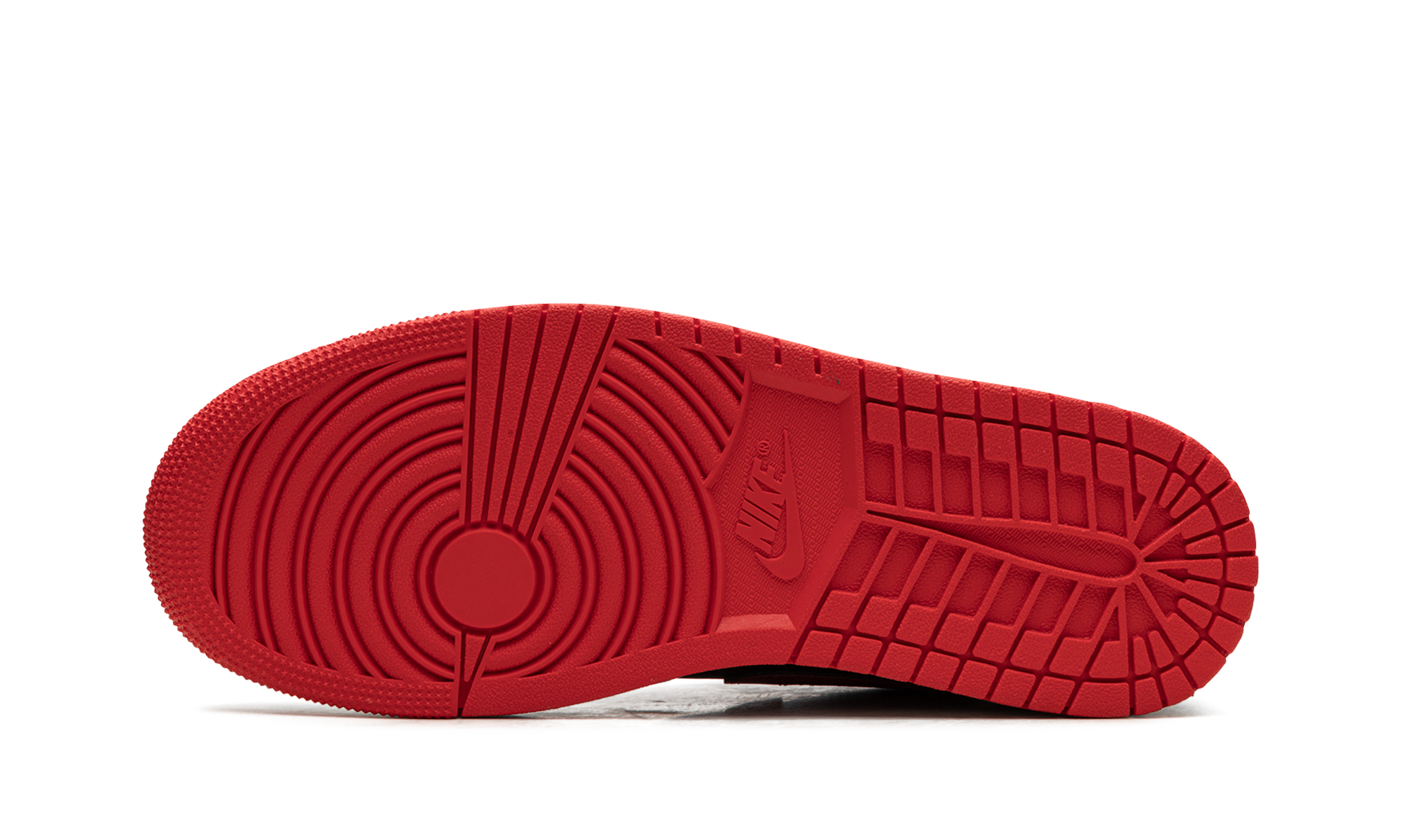 jordan 1 low black light smoke grey gym red+553558-060+bottom view