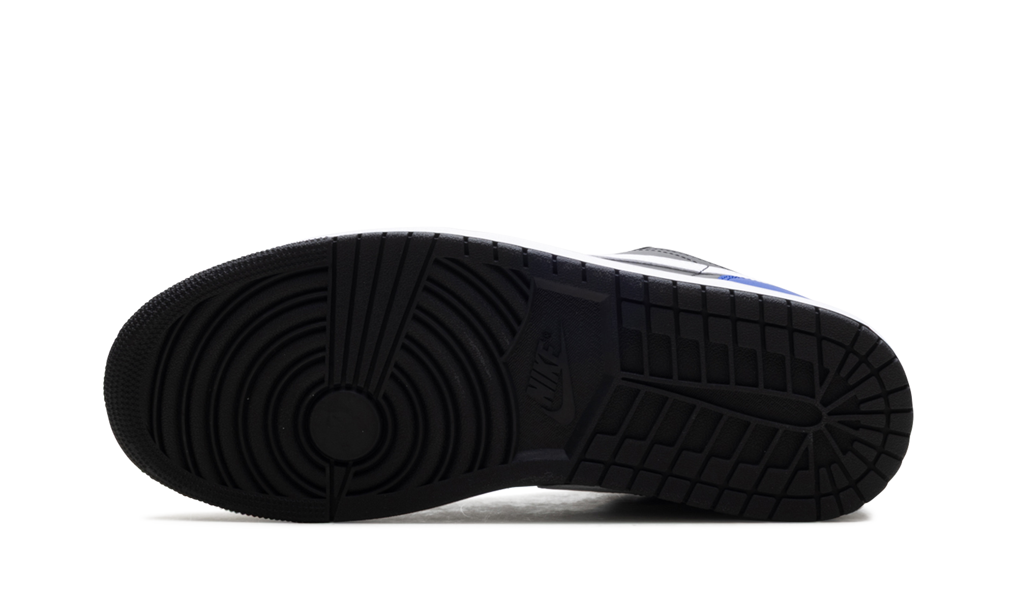jordan 1 low black royal toe+553558-042+bottom view