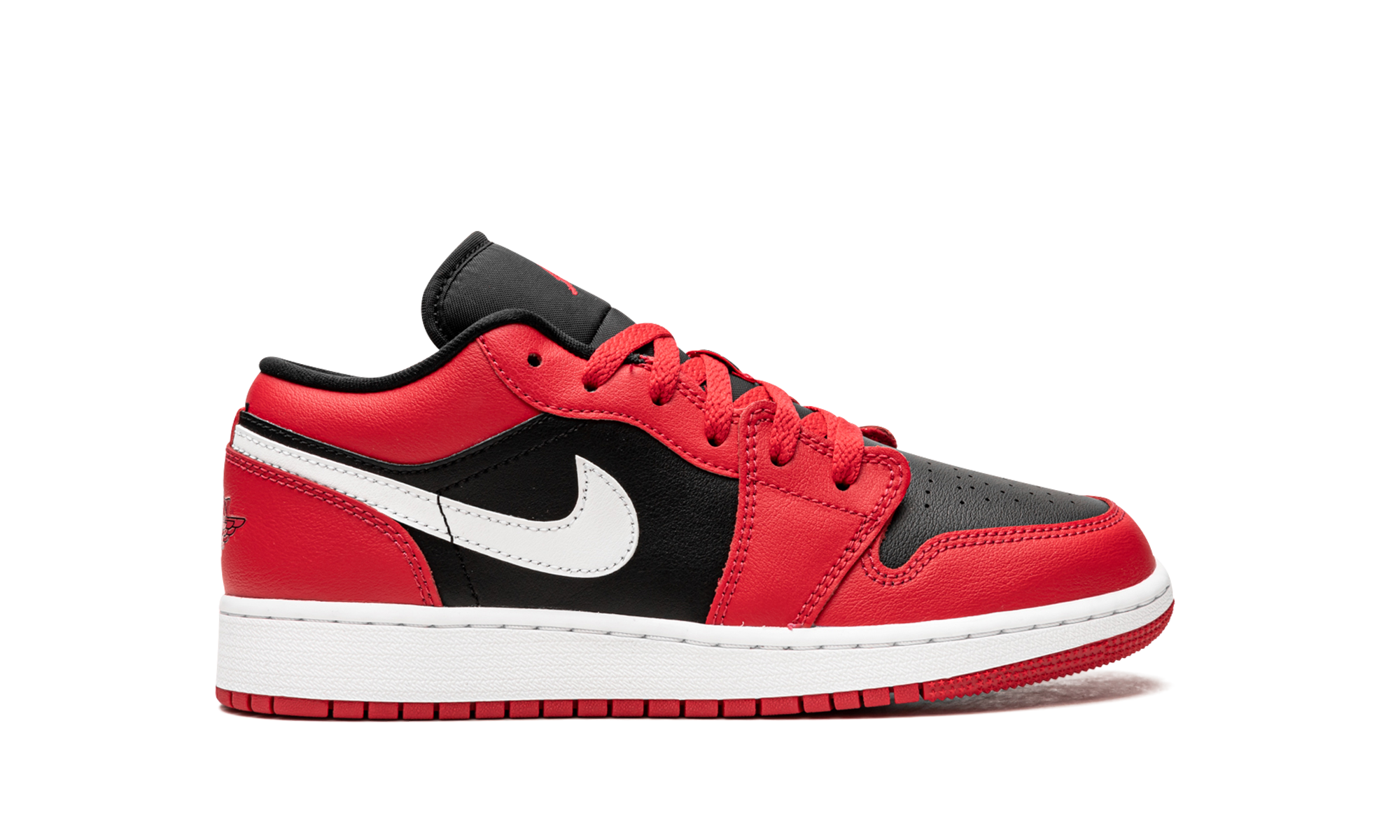 jordan 1 low black very berry gs+553560-061+right view
