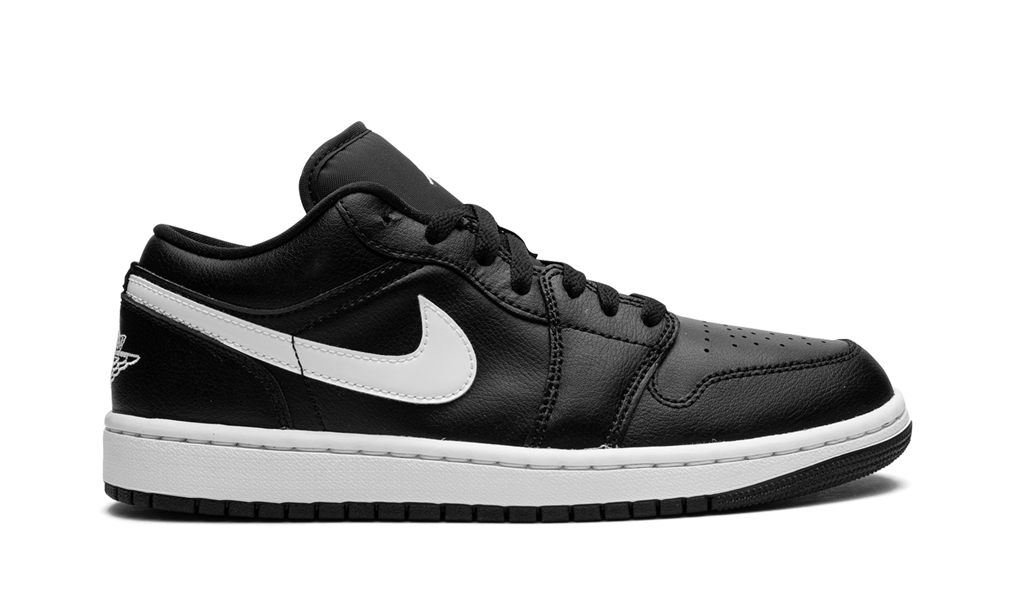 jordan 1 low black white 2022 women s+DV0990-001+right view