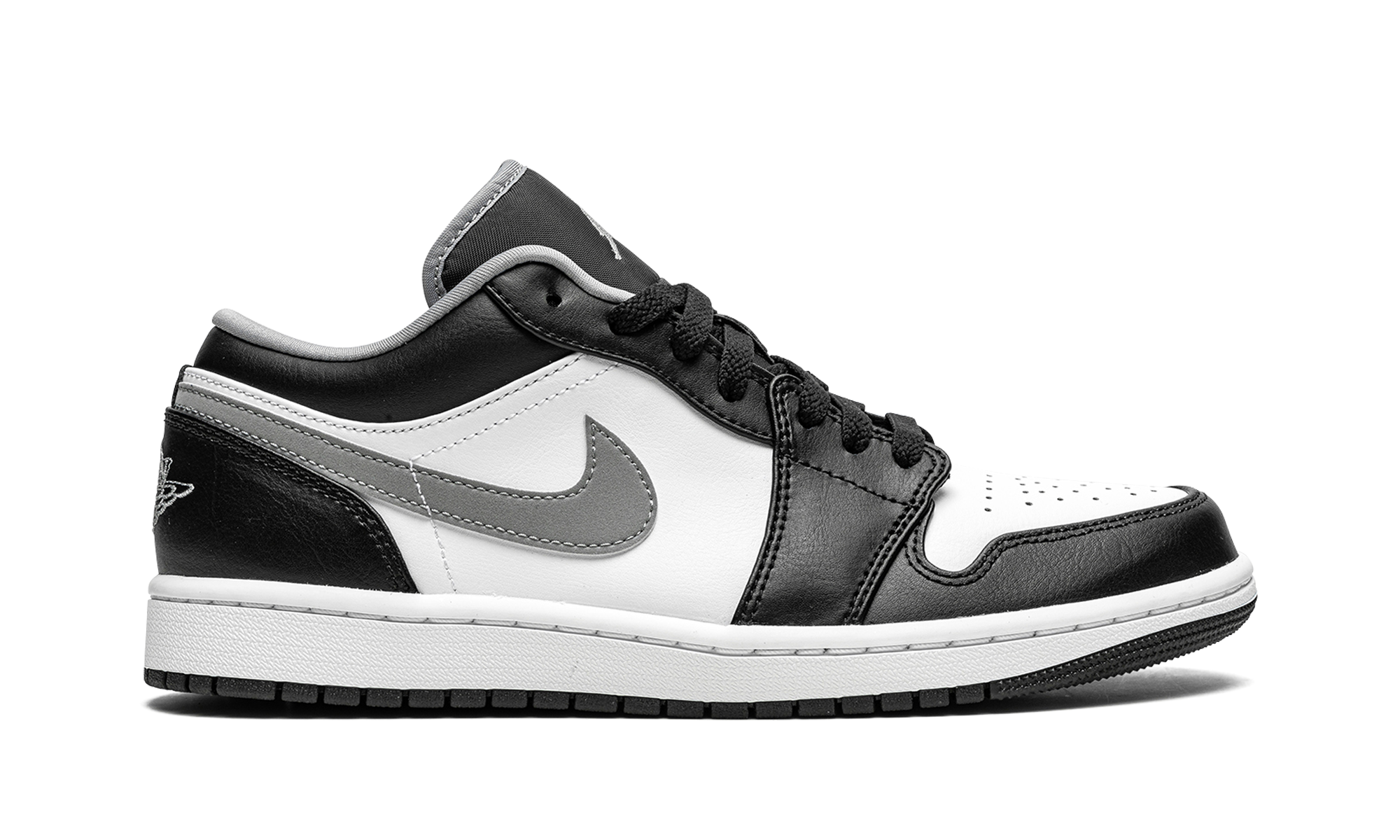 jordan 1 low black white grey+553558-040+right view