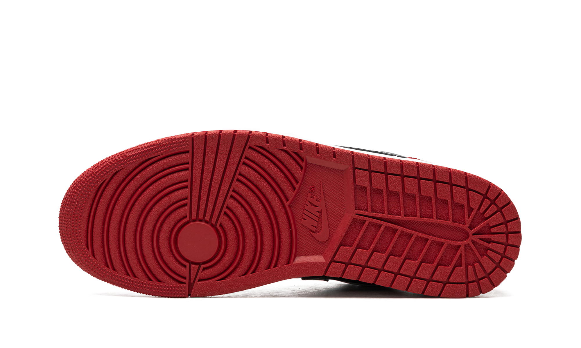 jordan 1 low bred toe 2 0+553558-161+bottom view
