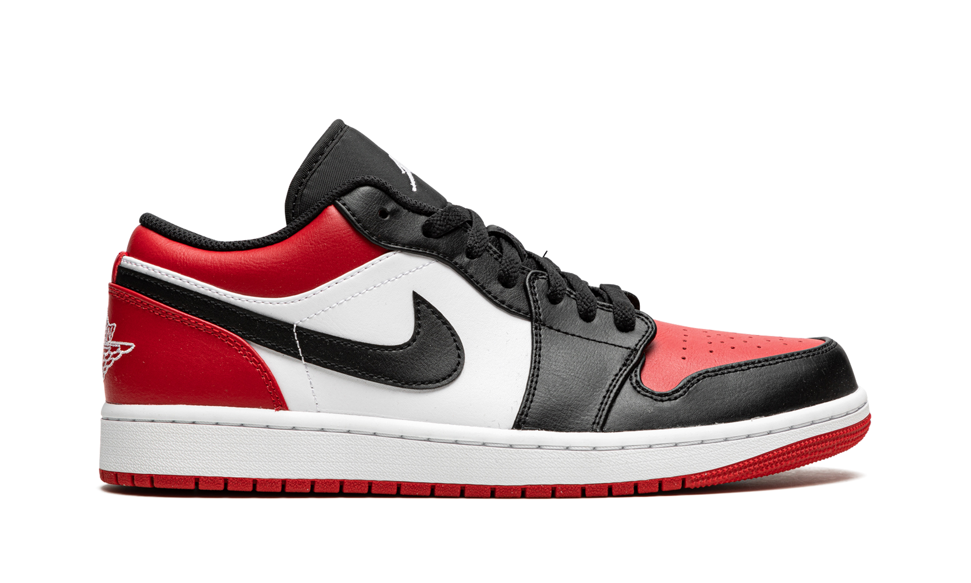 jordan 1 low bred toe+553558-612+right view