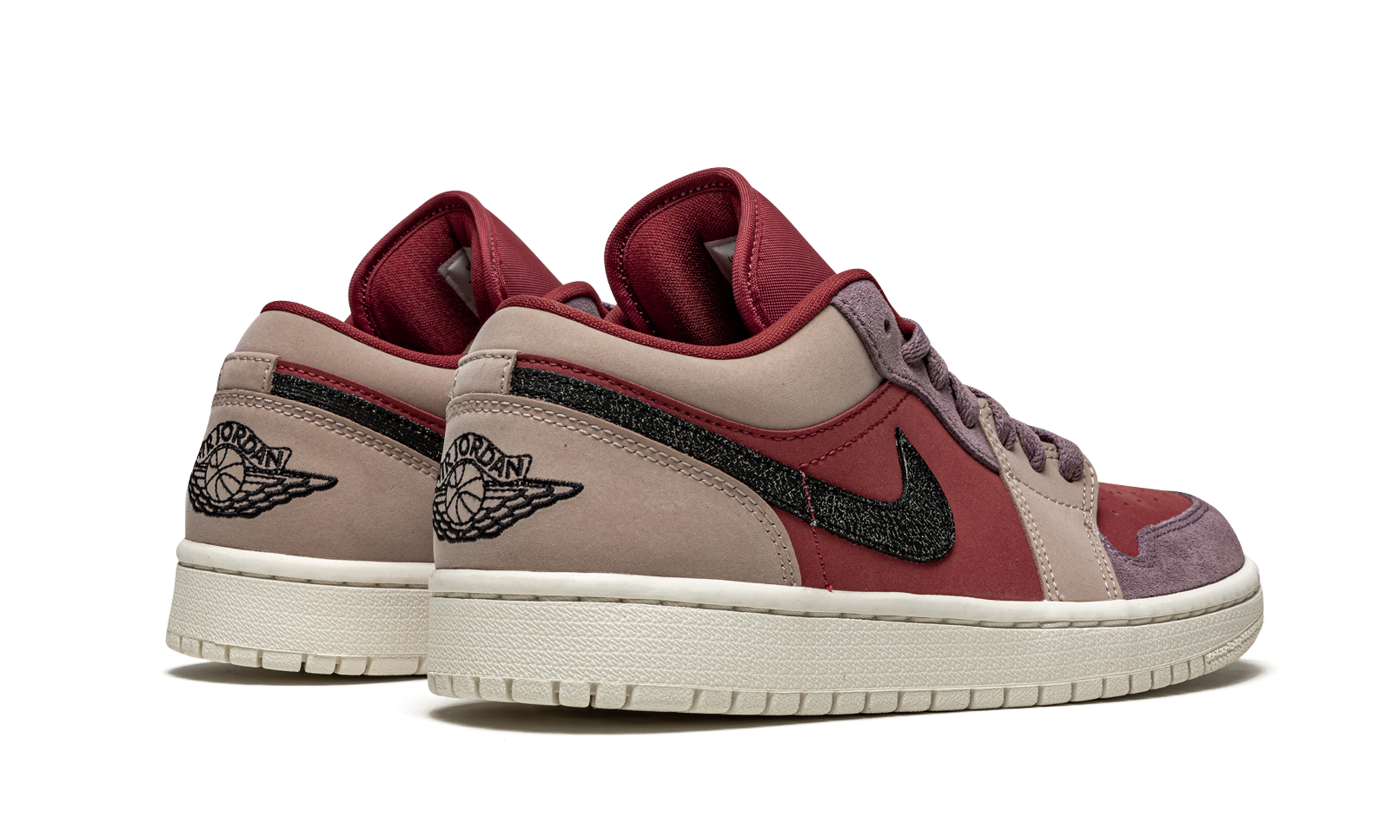 jordan 1 low canyon rust women s+DC0774-602+diagnol right behind view