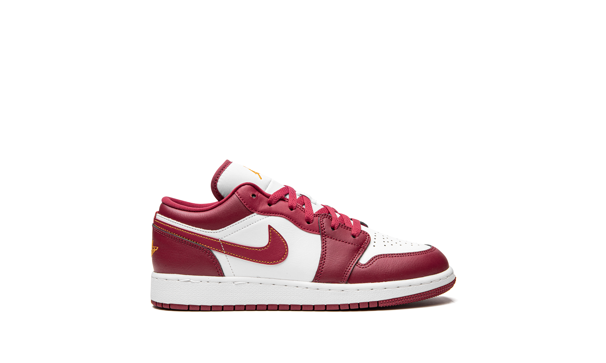 jordan 1 low cardinal red gs+553560-607+right view