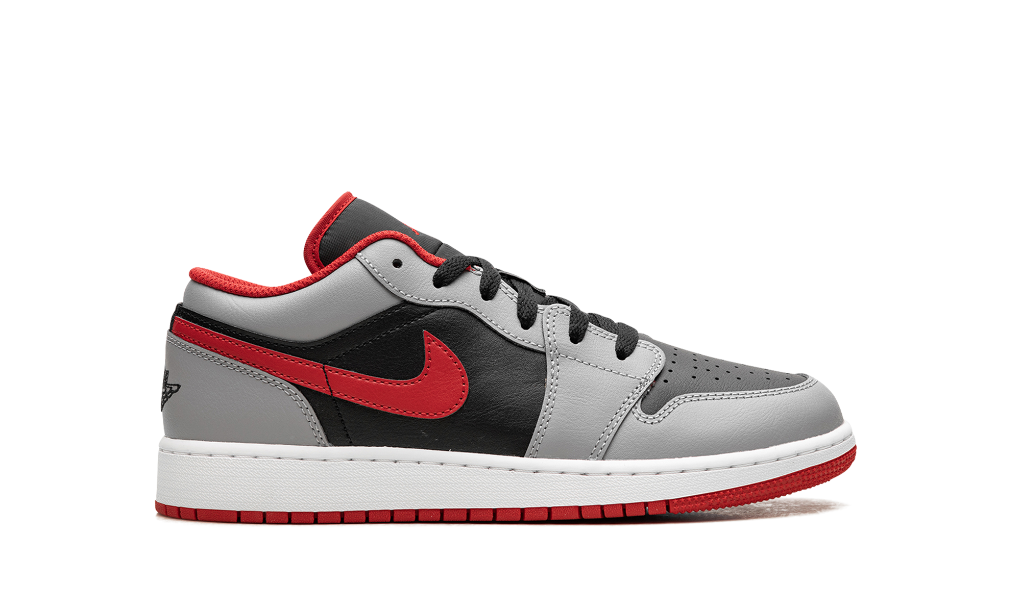 jordan 1 low cement fire red gs+553560-060+right view