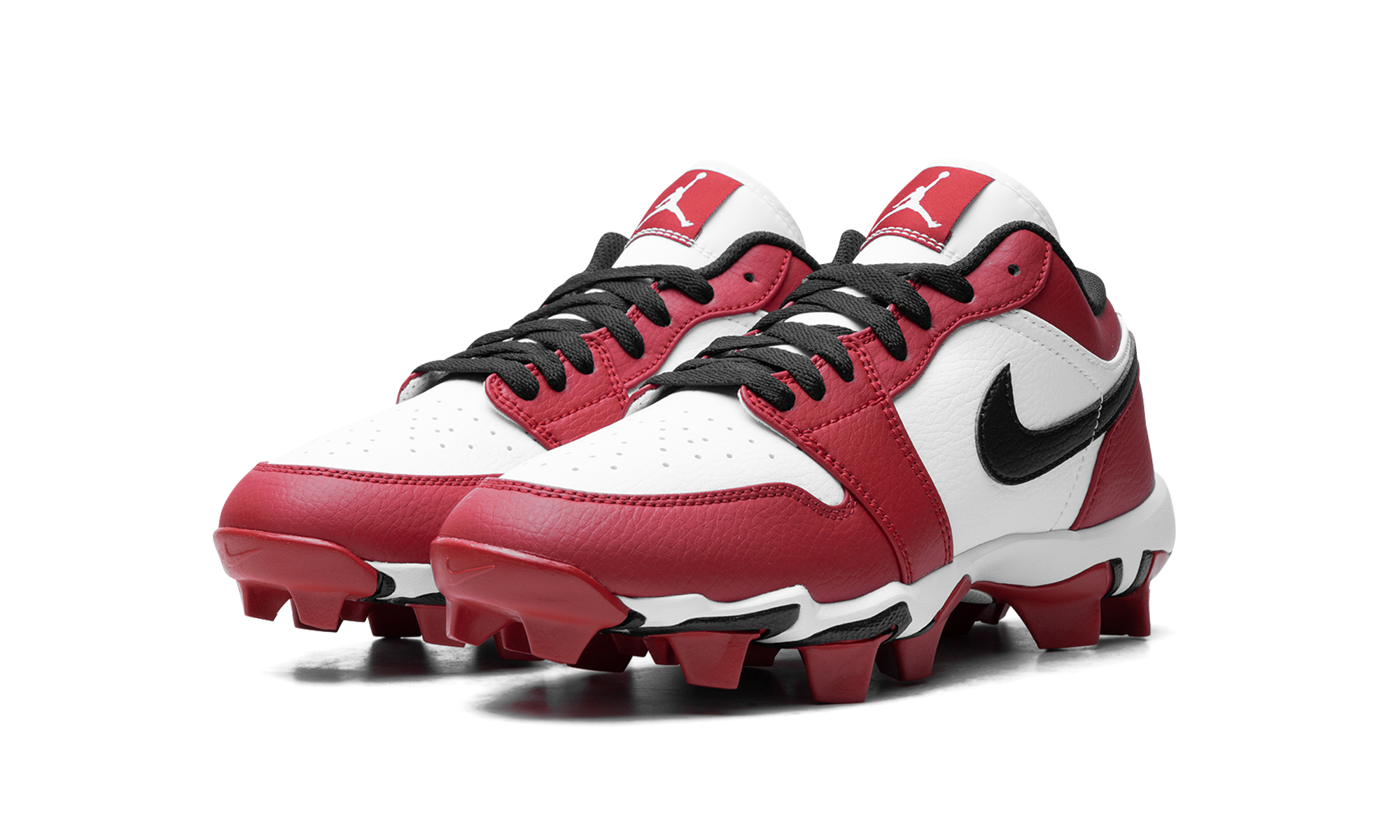 jordan 1 low cleat chicago gs+HF6885-106+diagnol left view