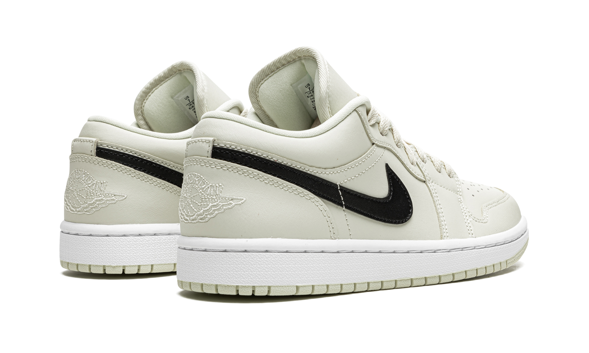 jordan 1 low coconut milk women s+DC0774-121+diagnol right behind view