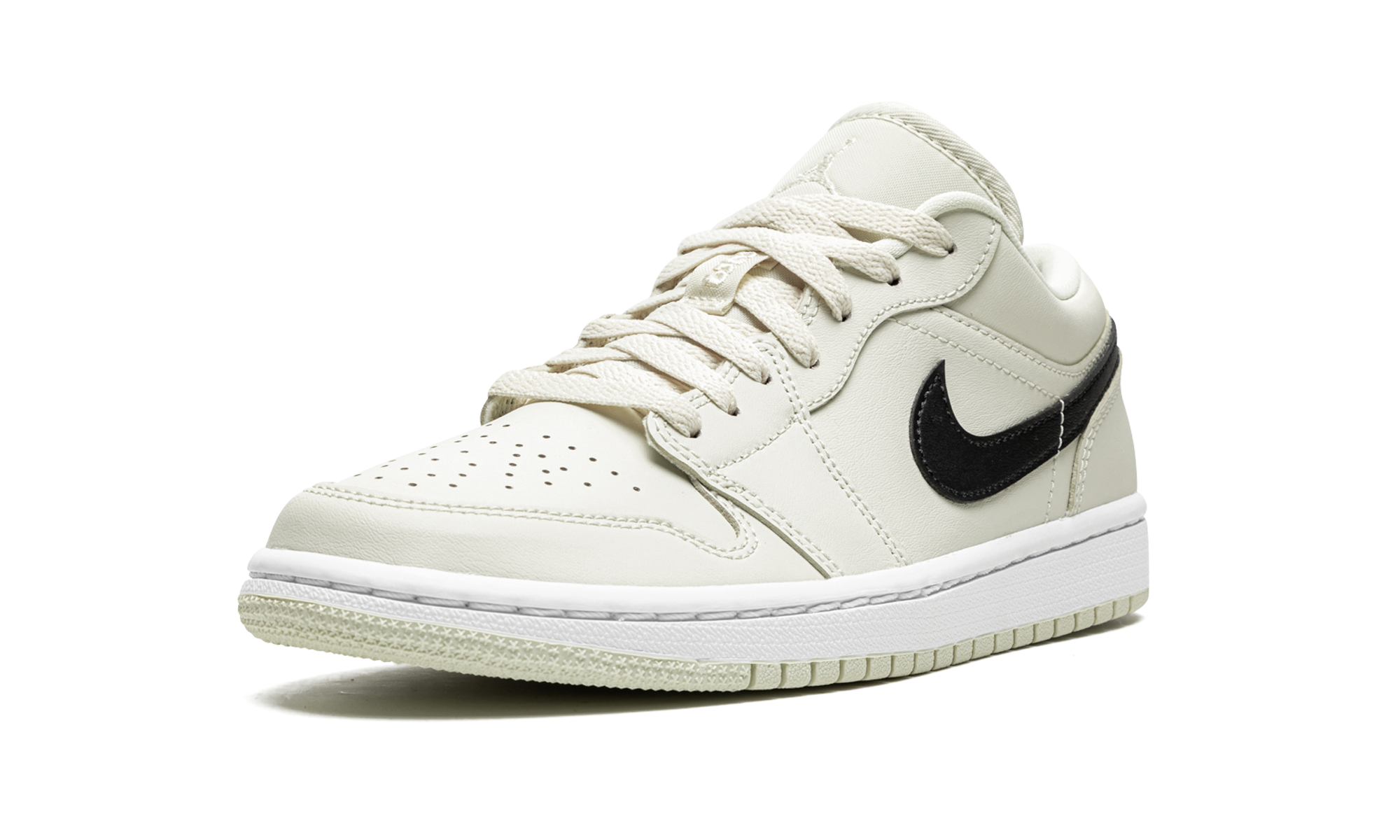 jordan 1 low coconut milk women s+DC0774-121+left diagnol single view