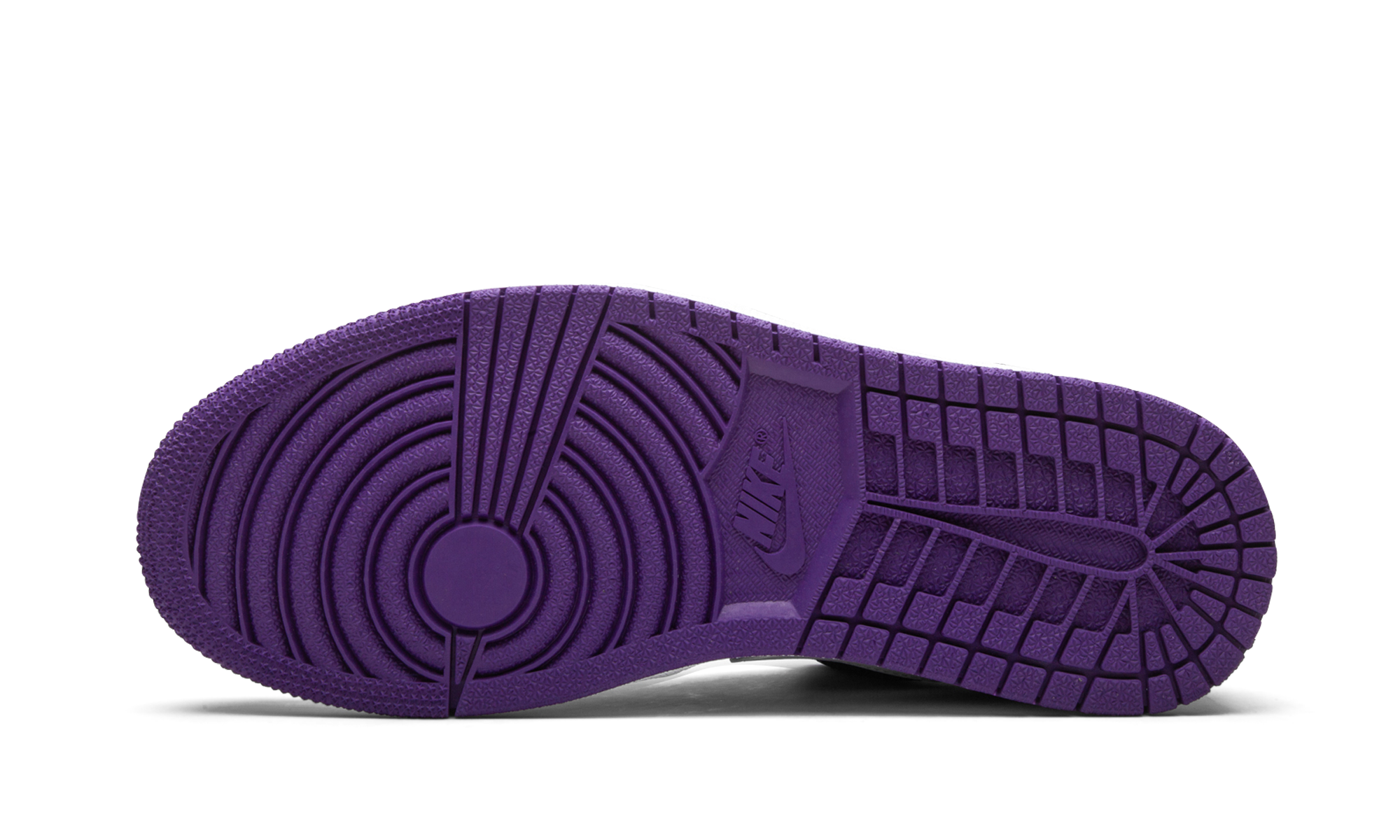 jordan 1 low court purple black+553558-501+bottom view