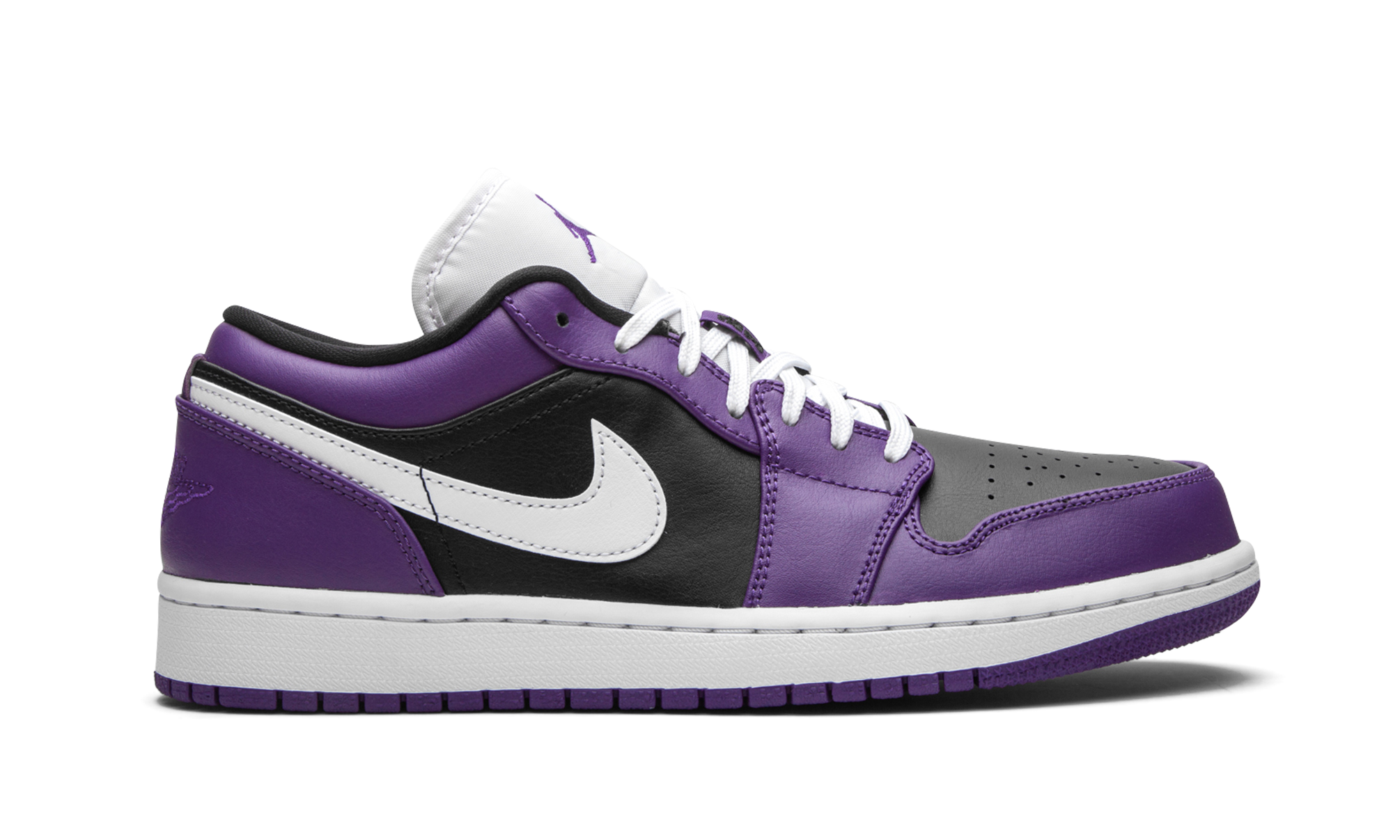 jordan 1 low court purple black+553558-501+right view