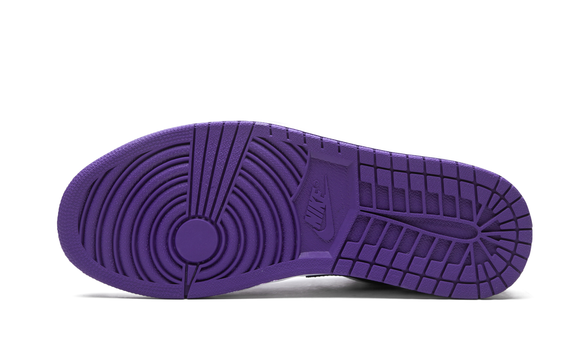 jordan 1 low court purple white+553558-500+bottom view